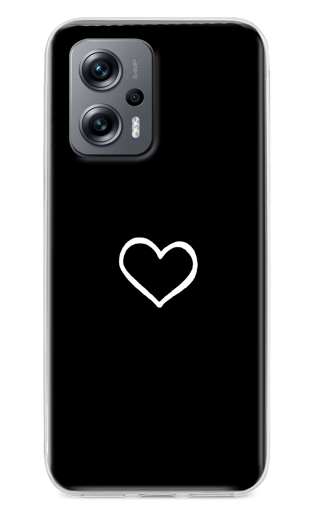 Heart Redmi K50i Back Cover