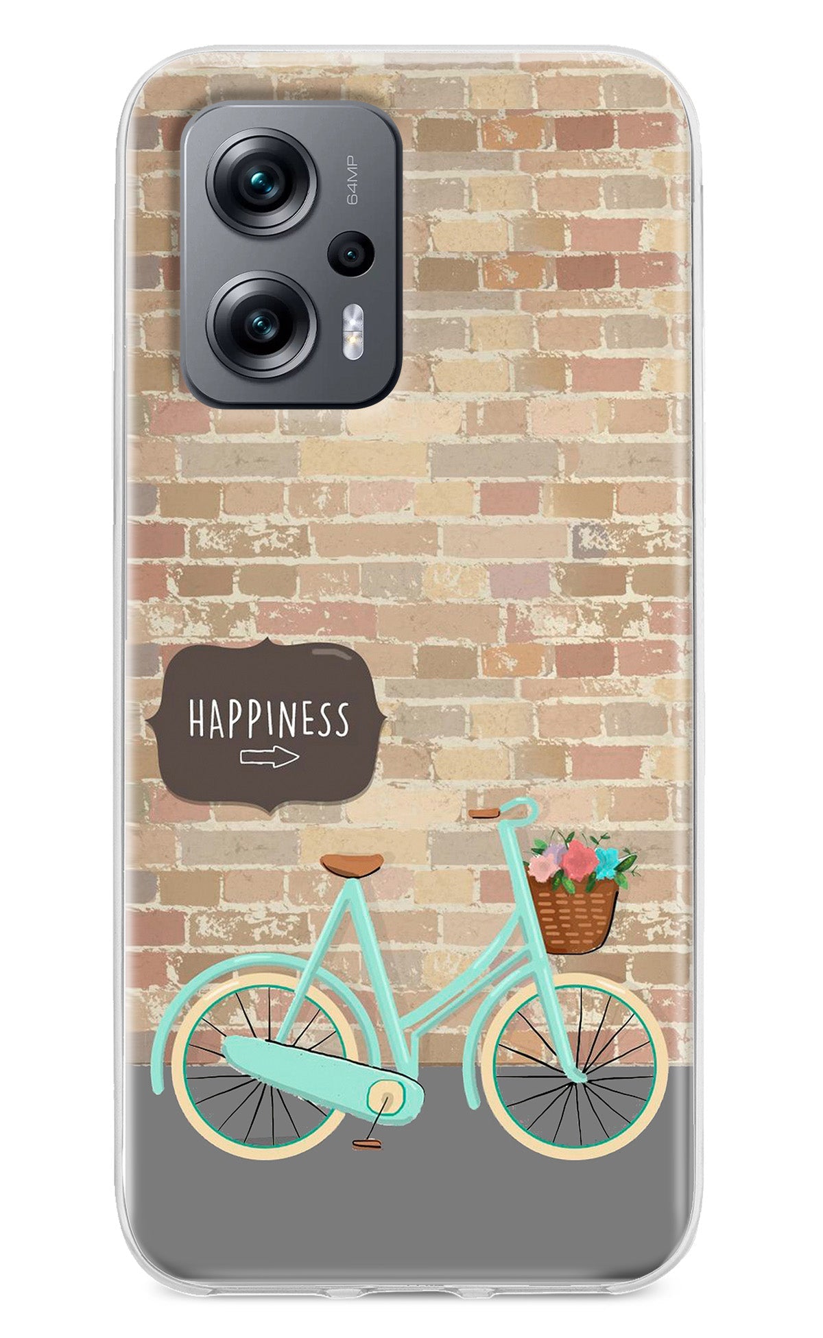 Happiness Artwork Redmi K50i Back Cover