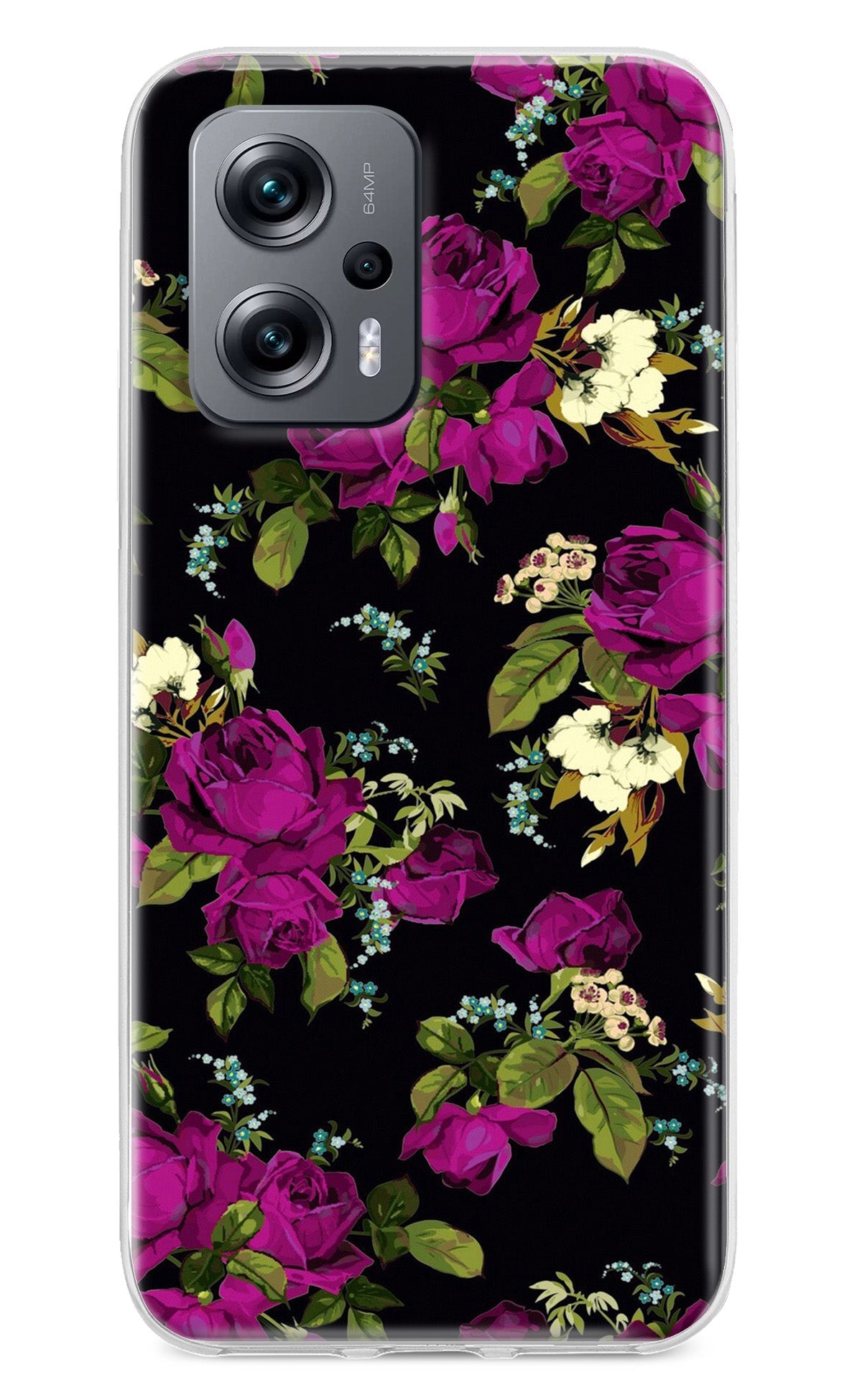 Flowers Redmi K50i Back Cover