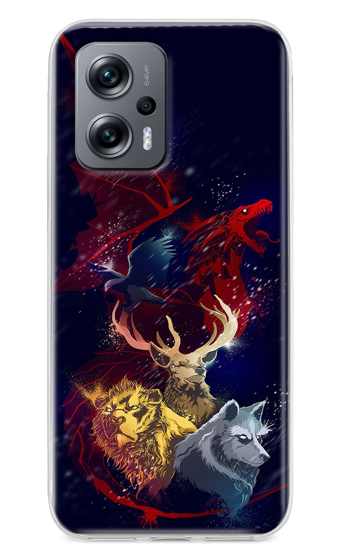 Game Of Thrones Redmi K50i Back Cover