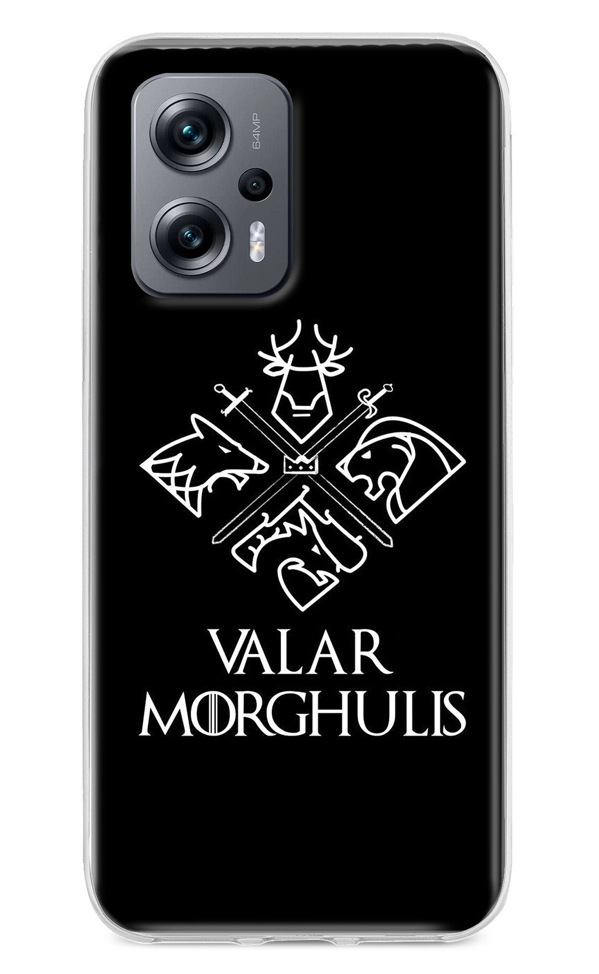 Valar Morghulis | Game Of Thrones Redmi K50i Back Cover