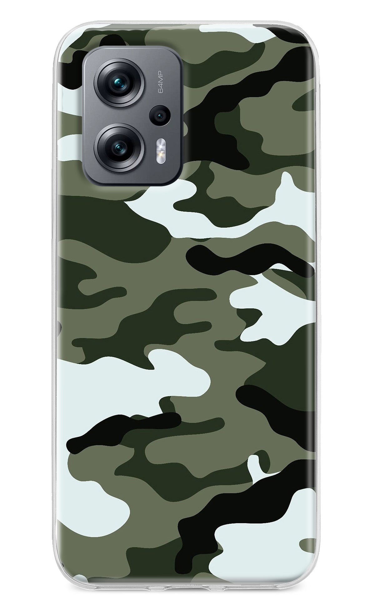 Camouflage Redmi K50i Back Cover