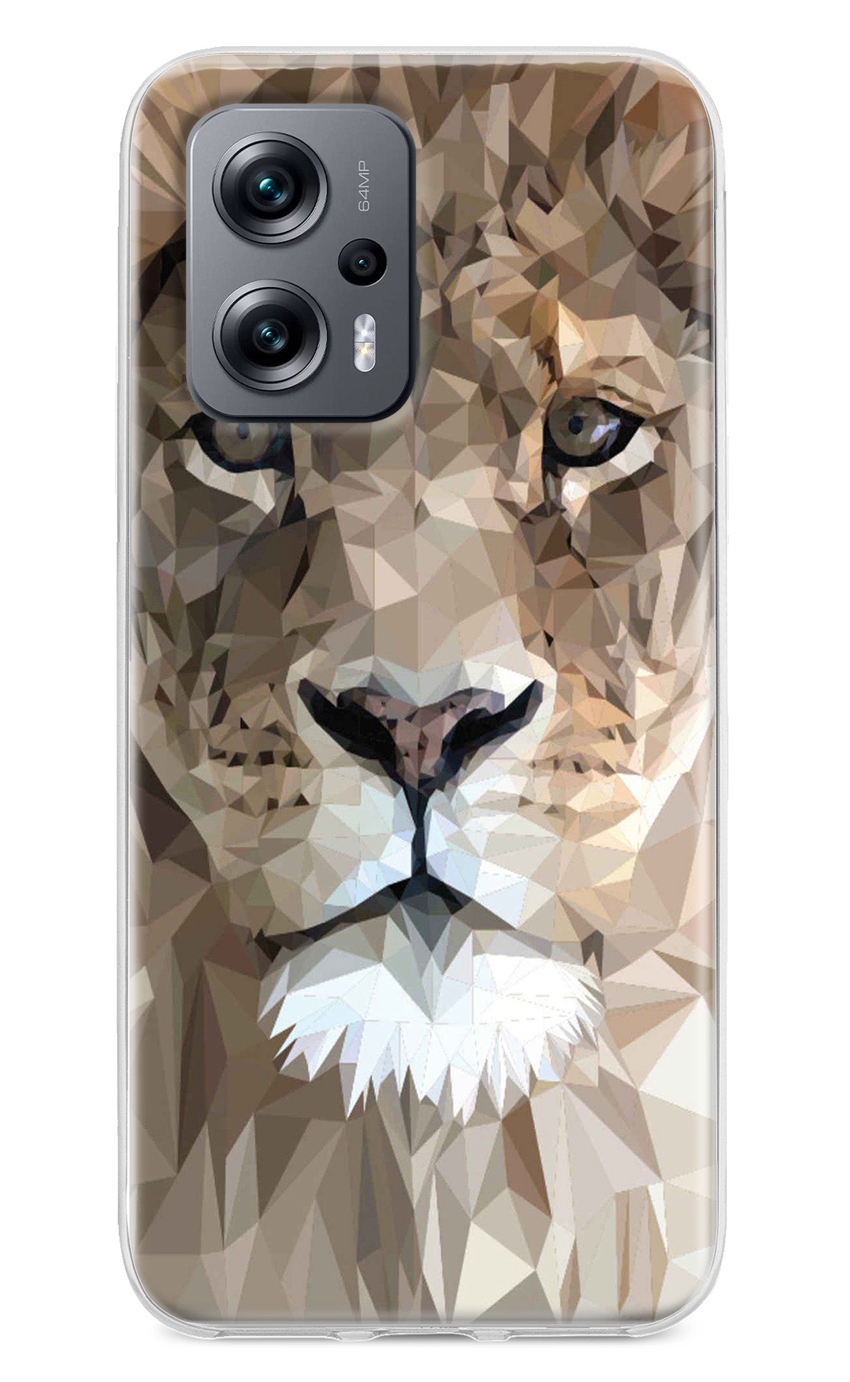 Lion Art Redmi K50i Back Cover