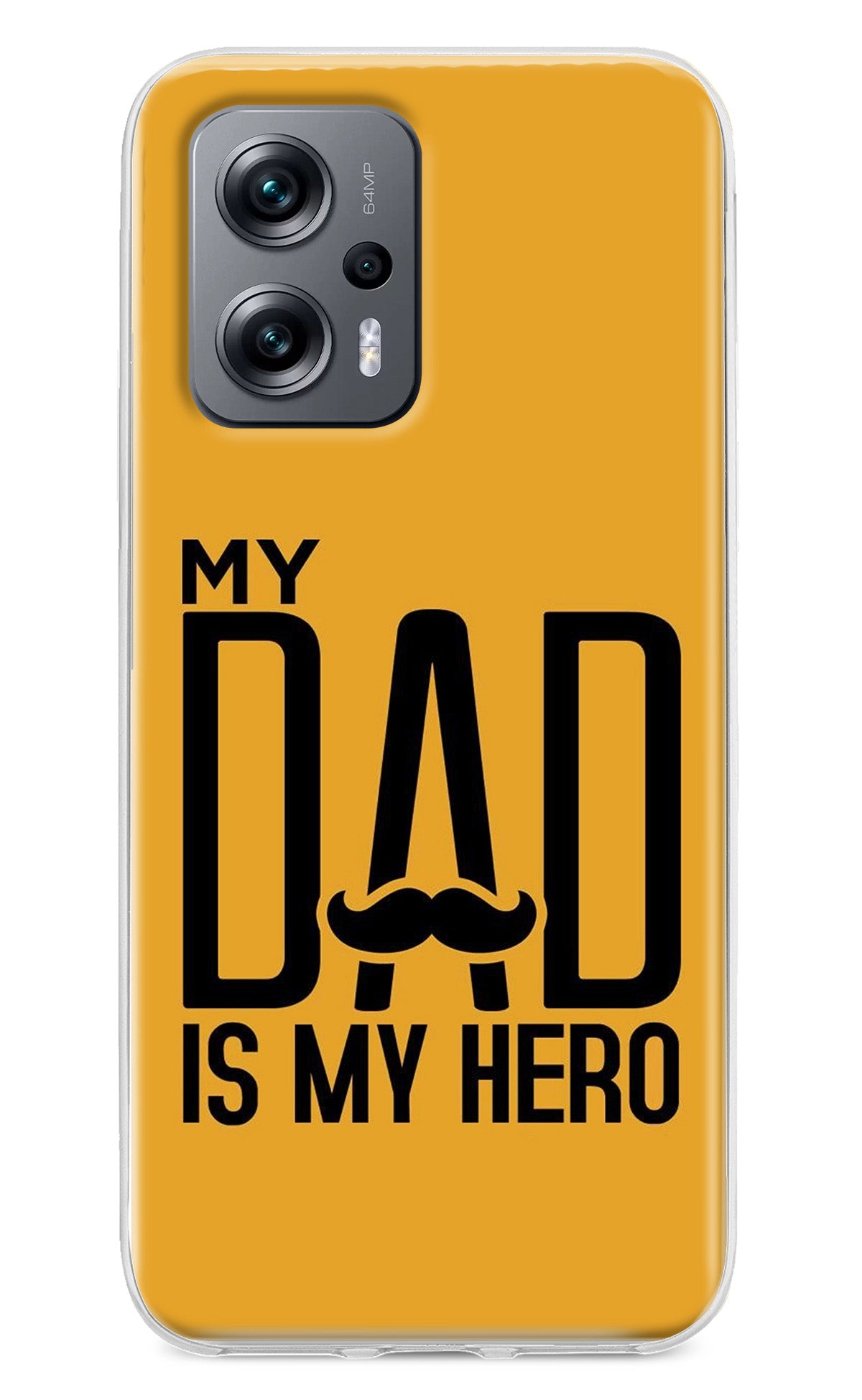 My Dad Is My Hero Redmi K50i Back Cover