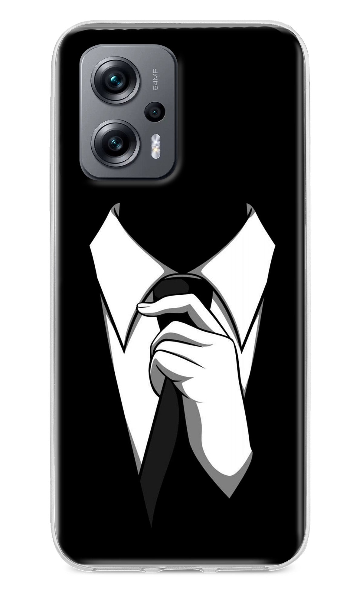 Black Tie Redmi K50i Back Cover