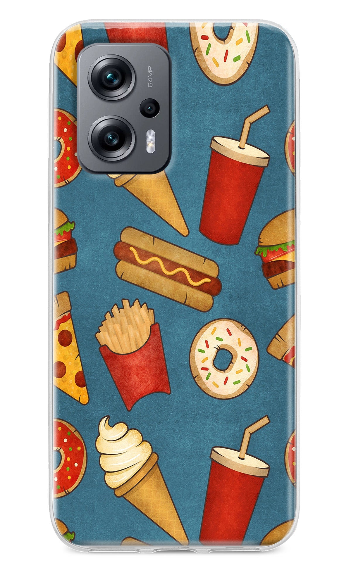 Foodie Redmi K50i Back Cover