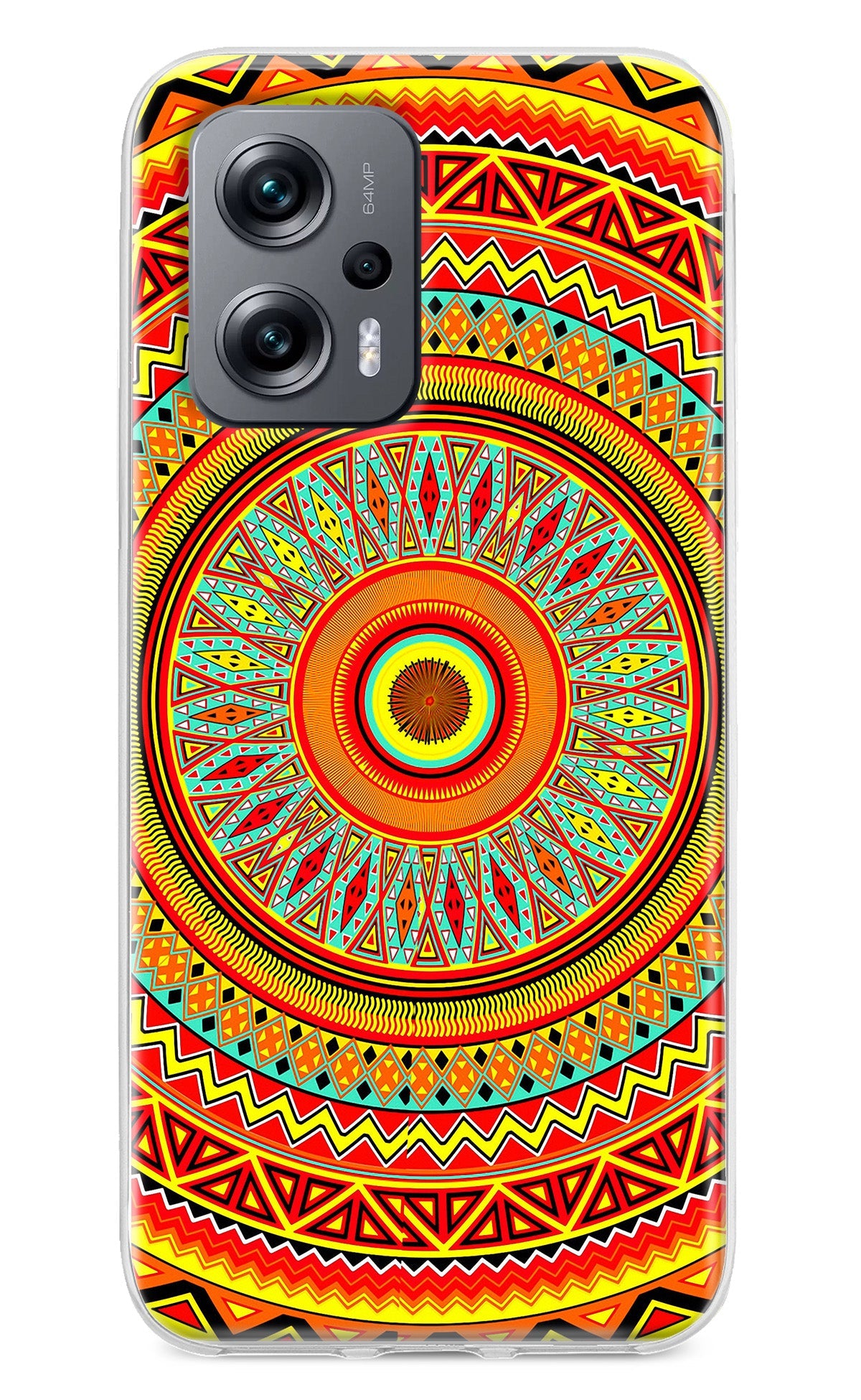 Mandala Pattern Redmi K50i Back Cover