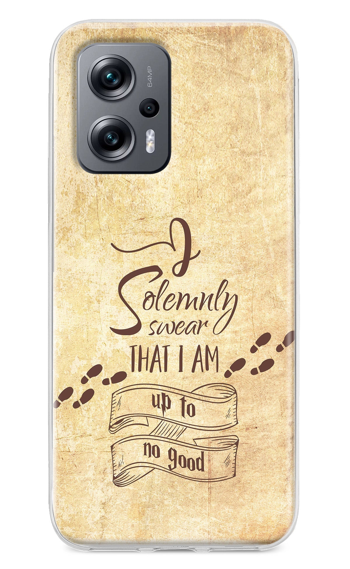 I Solemnly swear that i up to no good Redmi K50i Back Cover