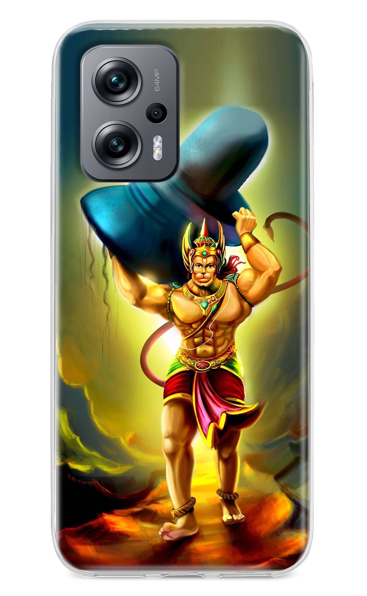 Lord Hanuman Redmi K50i Back Cover