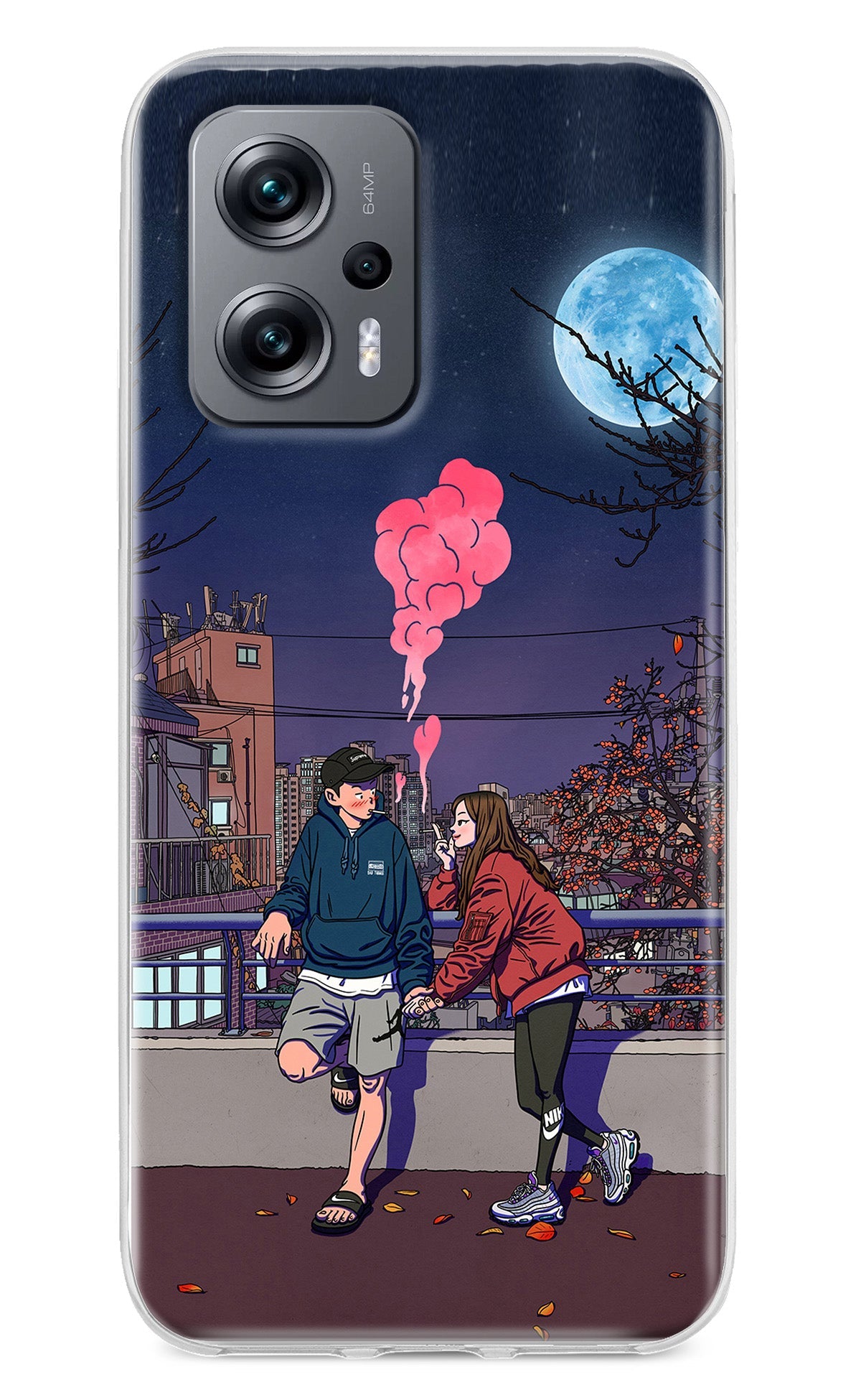 Chilling Couple Redmi K50i Back Cover