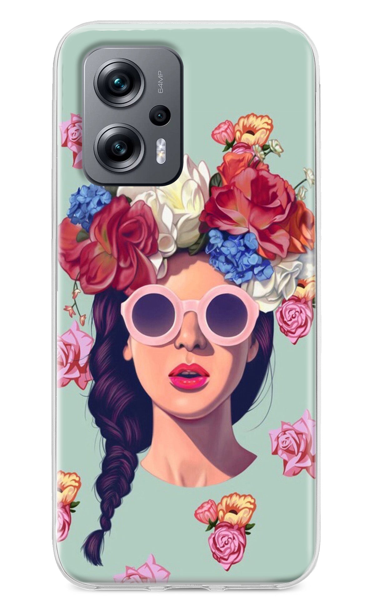 Pretty Girl Redmi K50i Back Cover