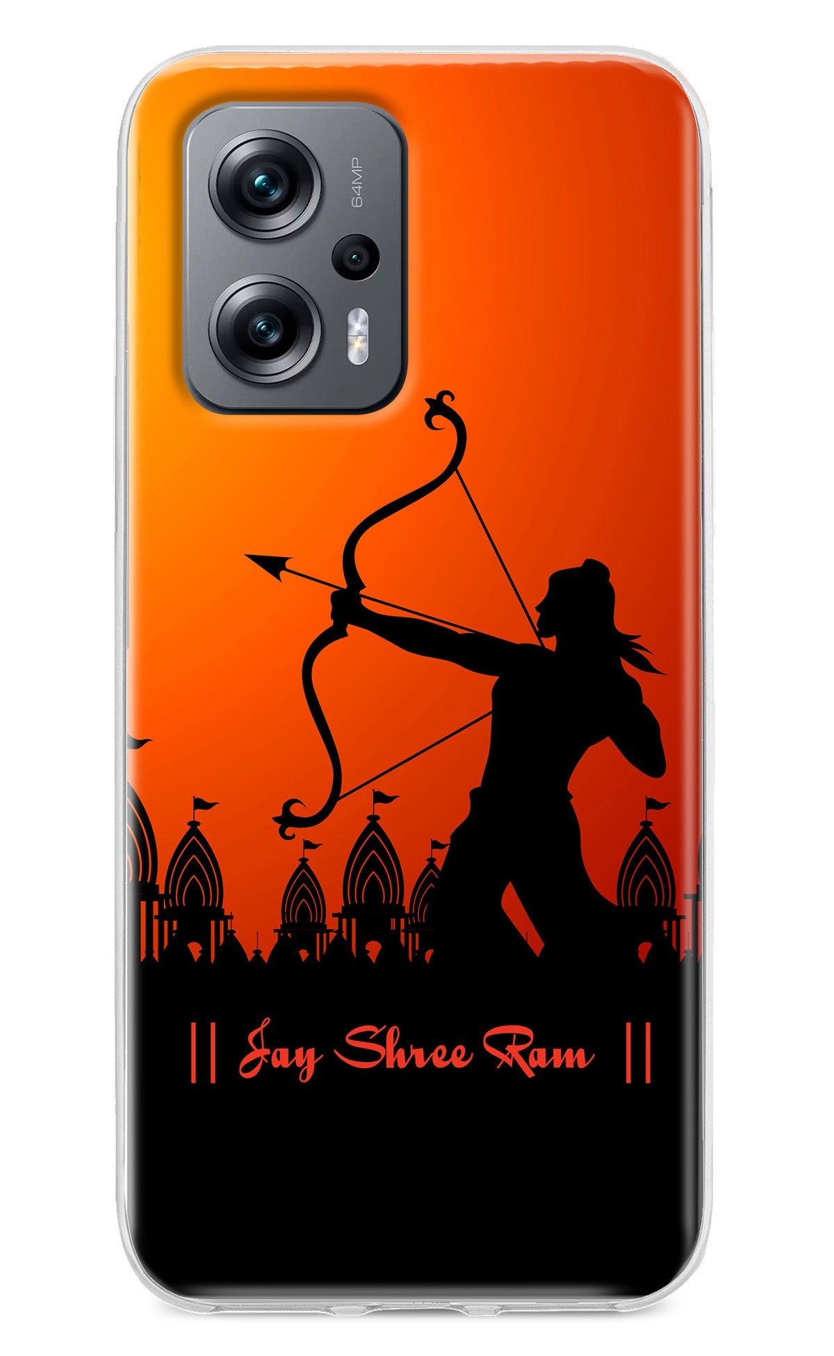 Lord Ram - 4 Redmi K50i Back Cover