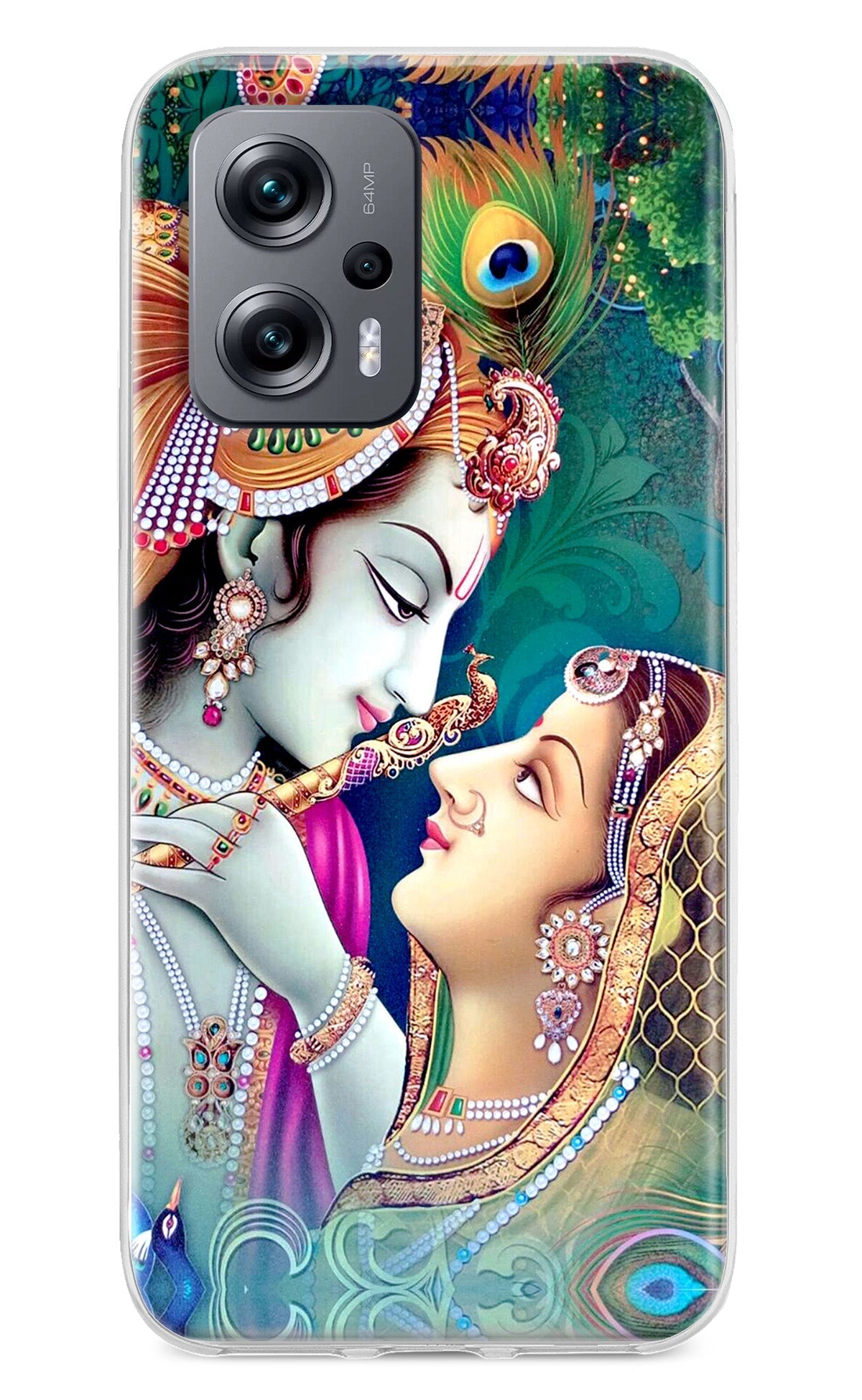 Lord Radha Krishna Redmi K50i Back Cover