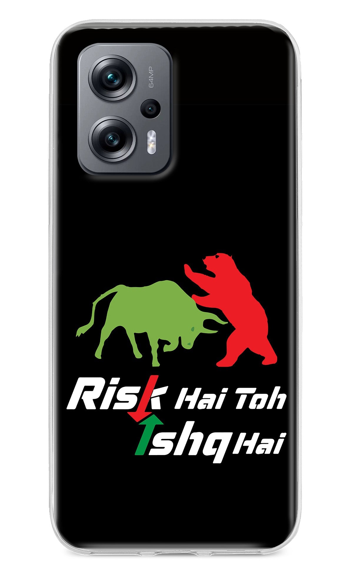 Risk Hai Toh Ishq Hai Redmi K50i Back Cover