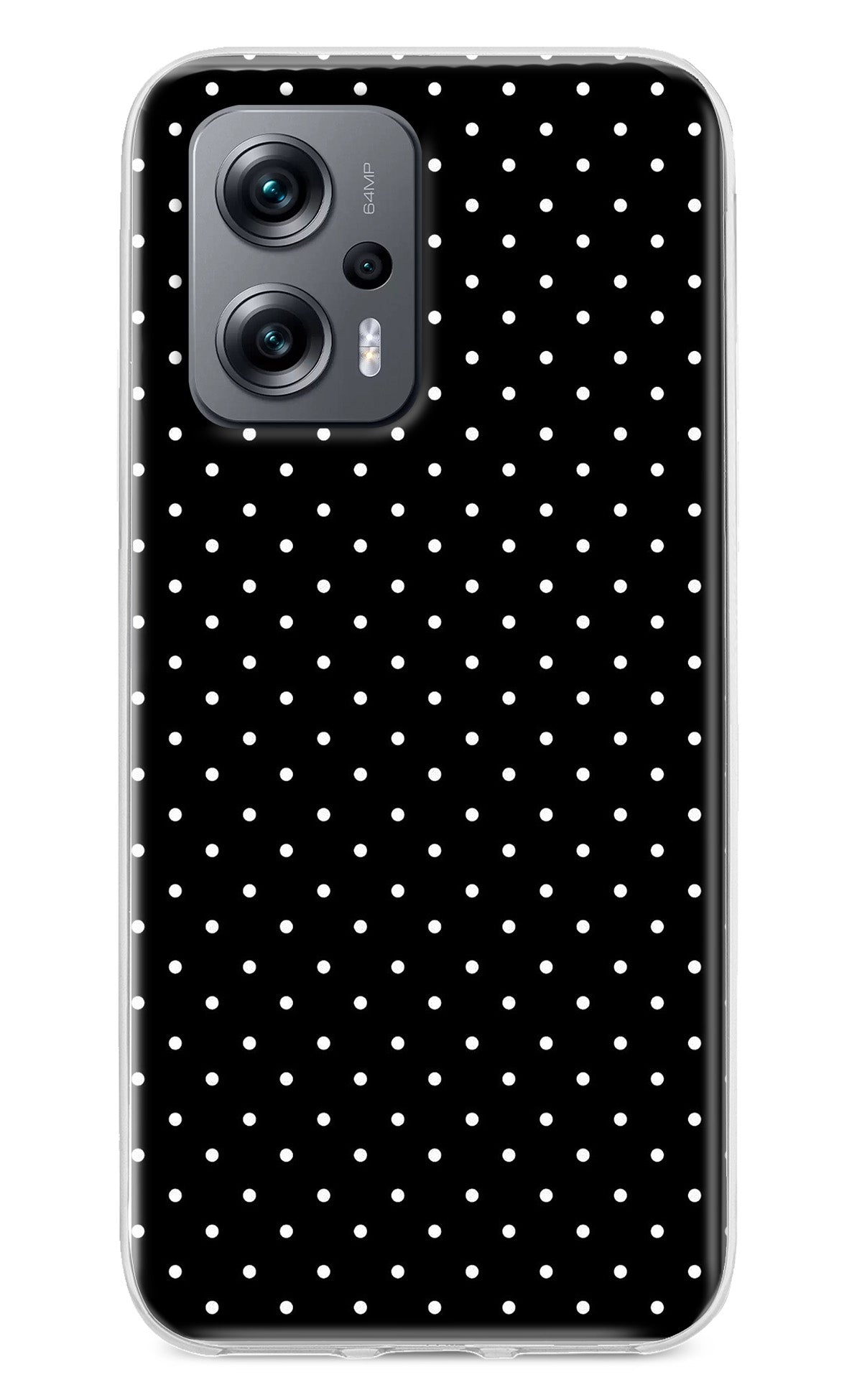 White Dots Redmi K50i Back Cover