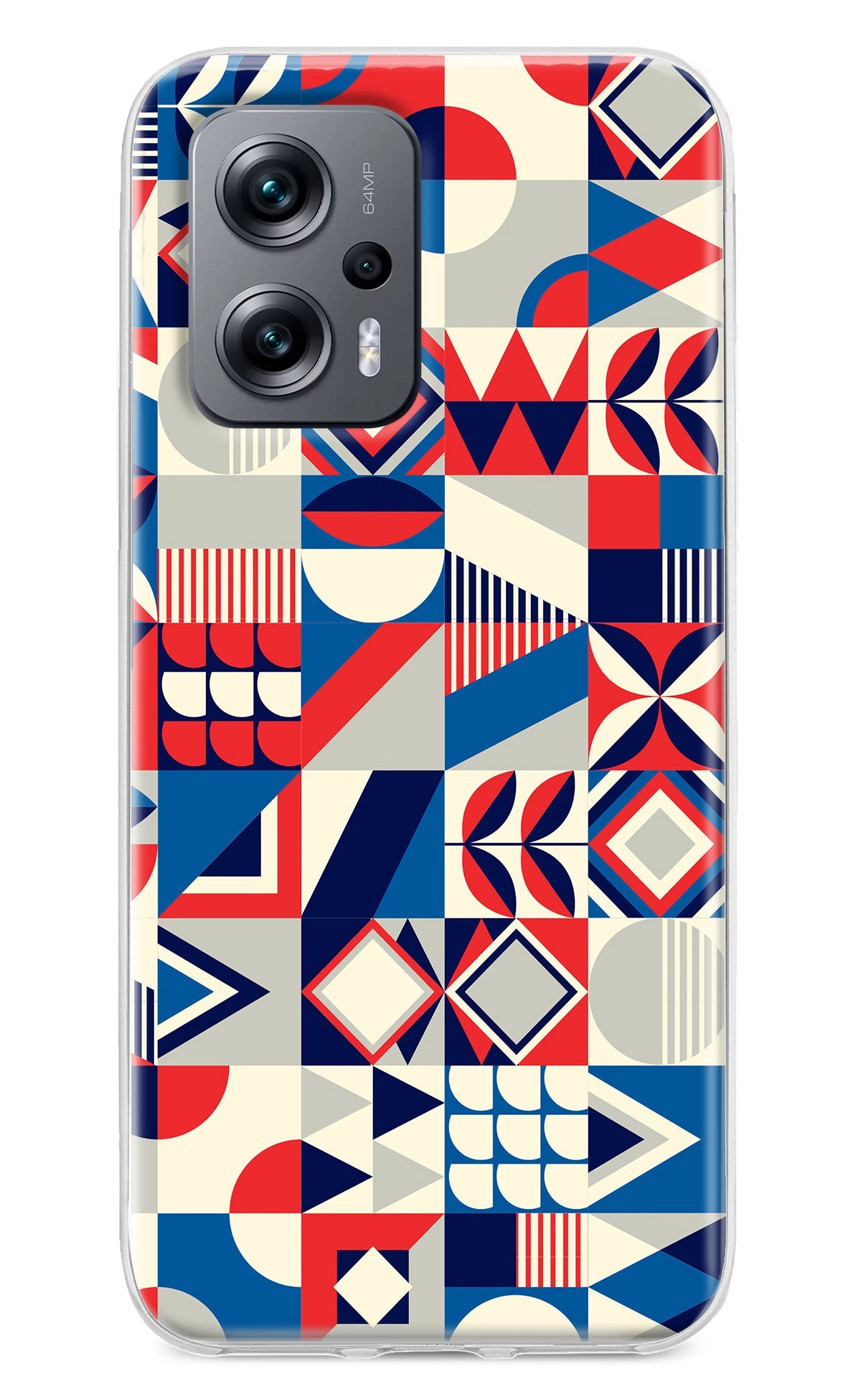 Colorful Pattern Redmi K50i Back Cover