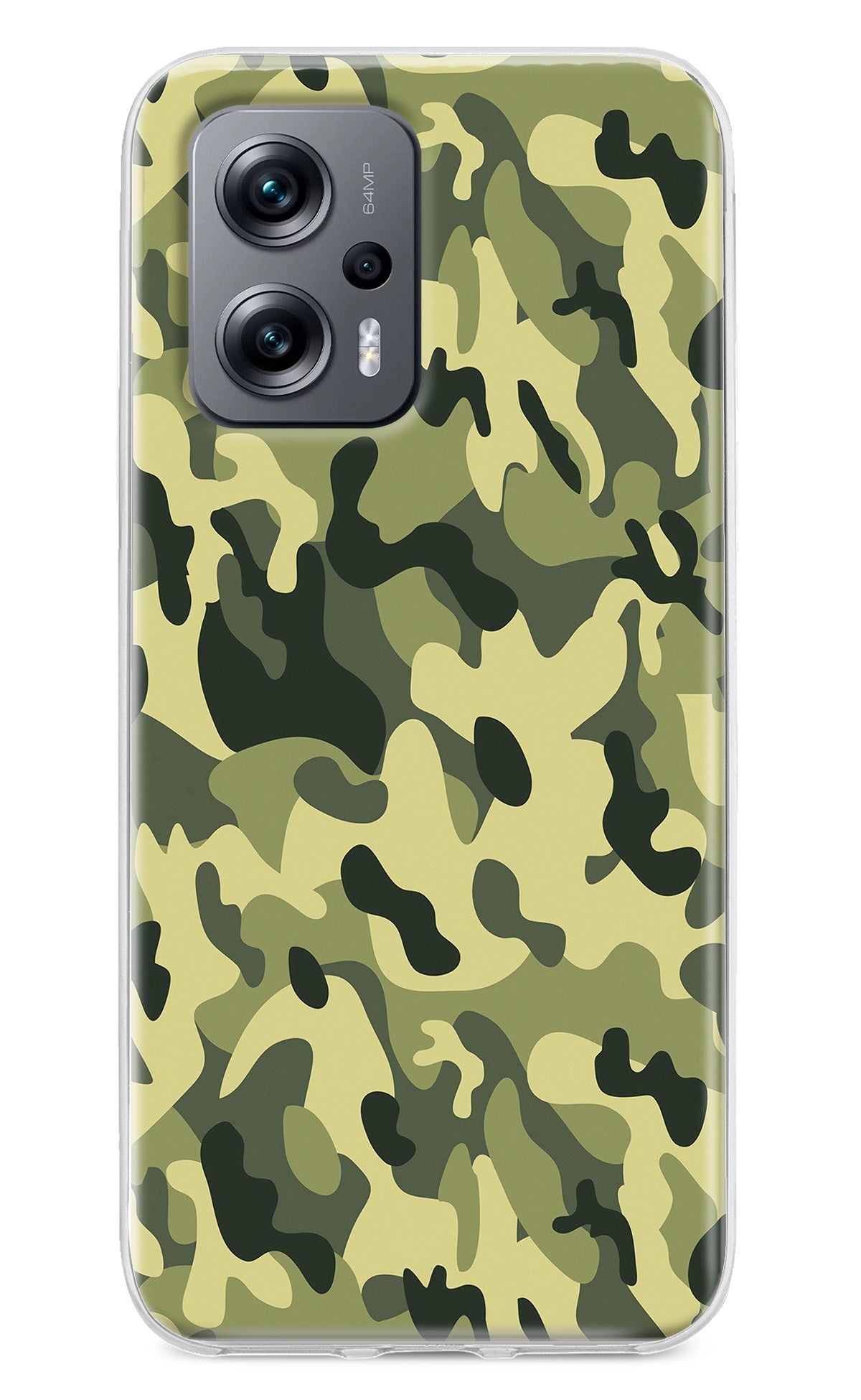 Camouflage Redmi K50i Back Cover