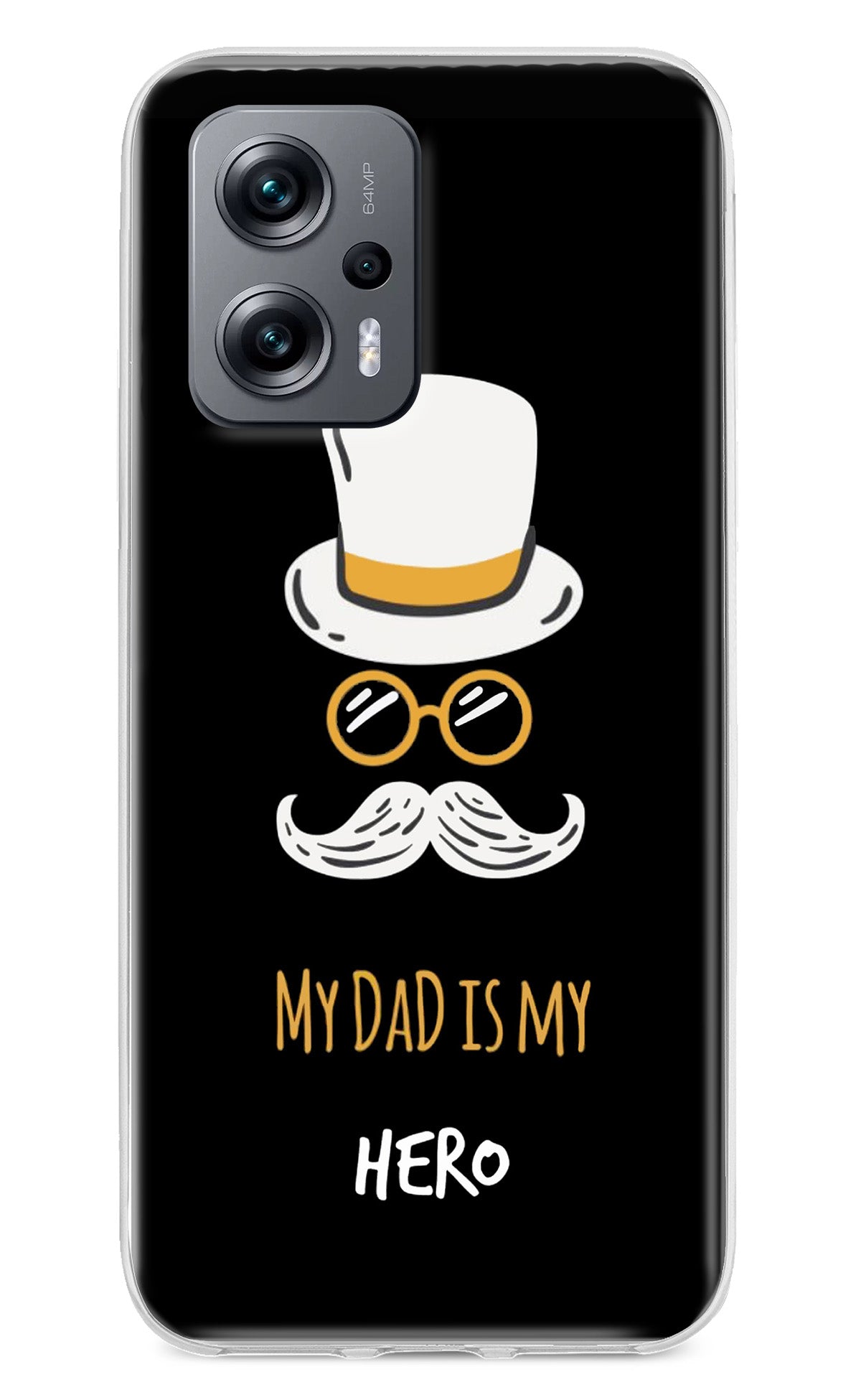 My Dad Is My Hero Redmi K50i Back Cover