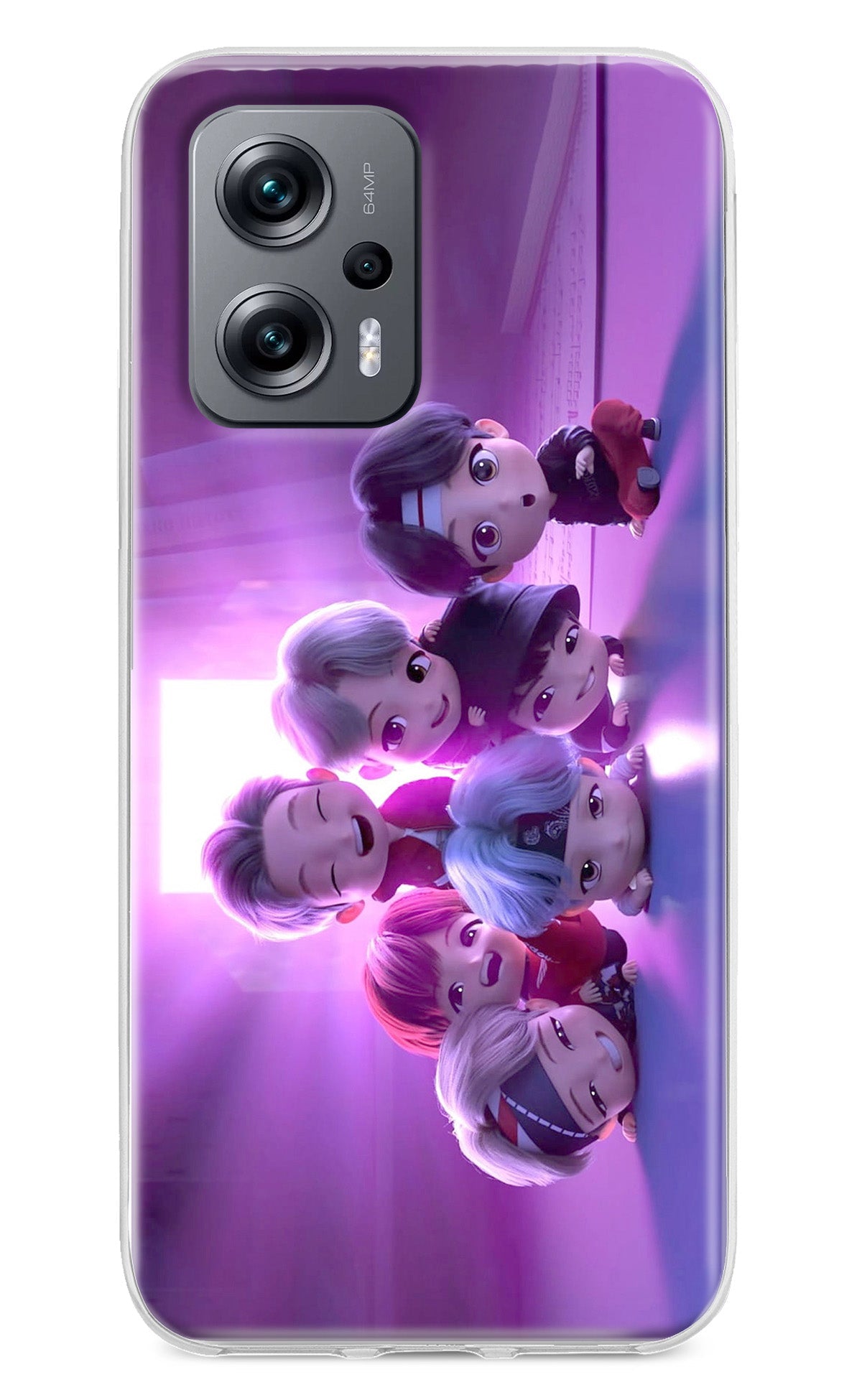 BTS Chibi Redmi K50i Back Cover