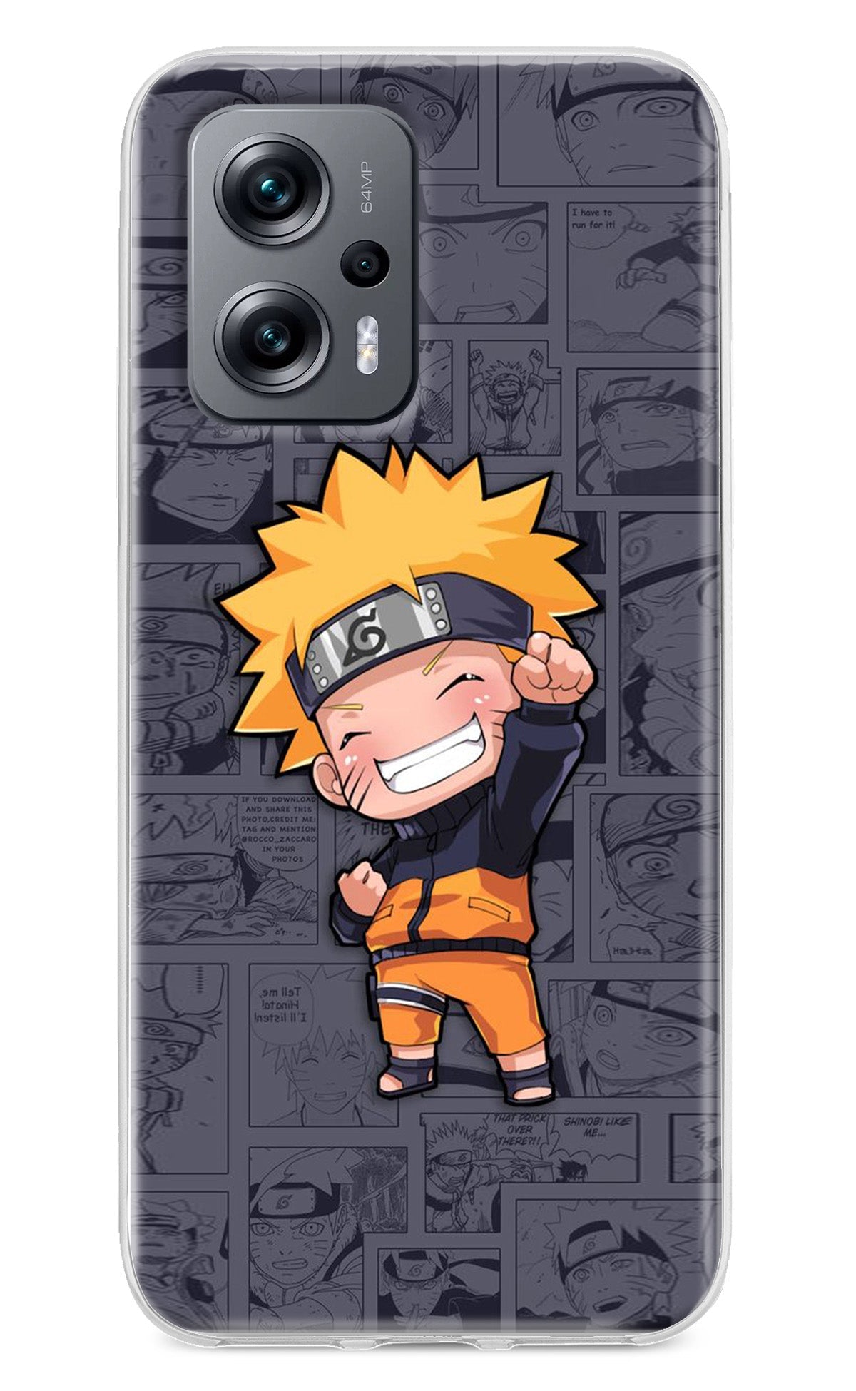 Chota Naruto Redmi K50i Back Cover