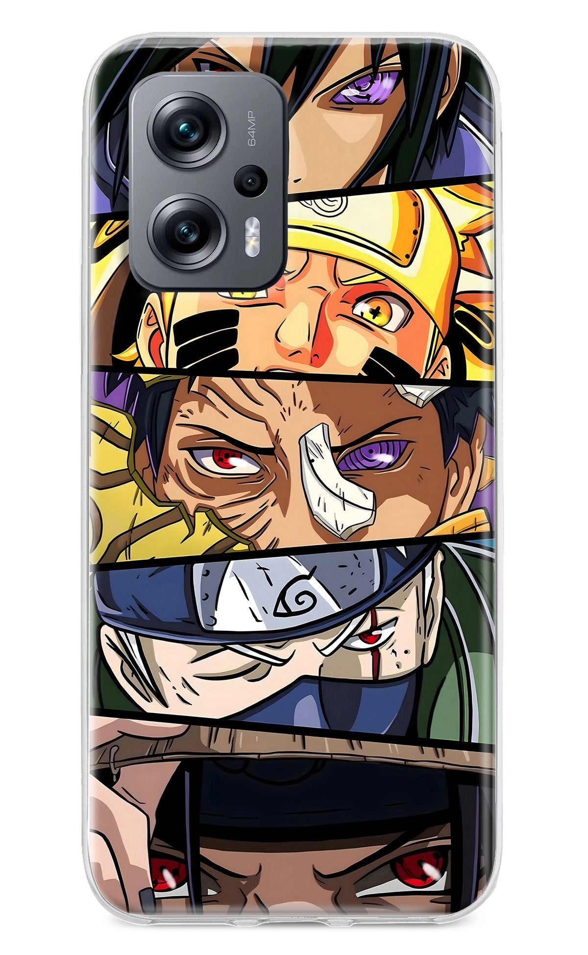 Naruto Character Redmi K50i Back Cover