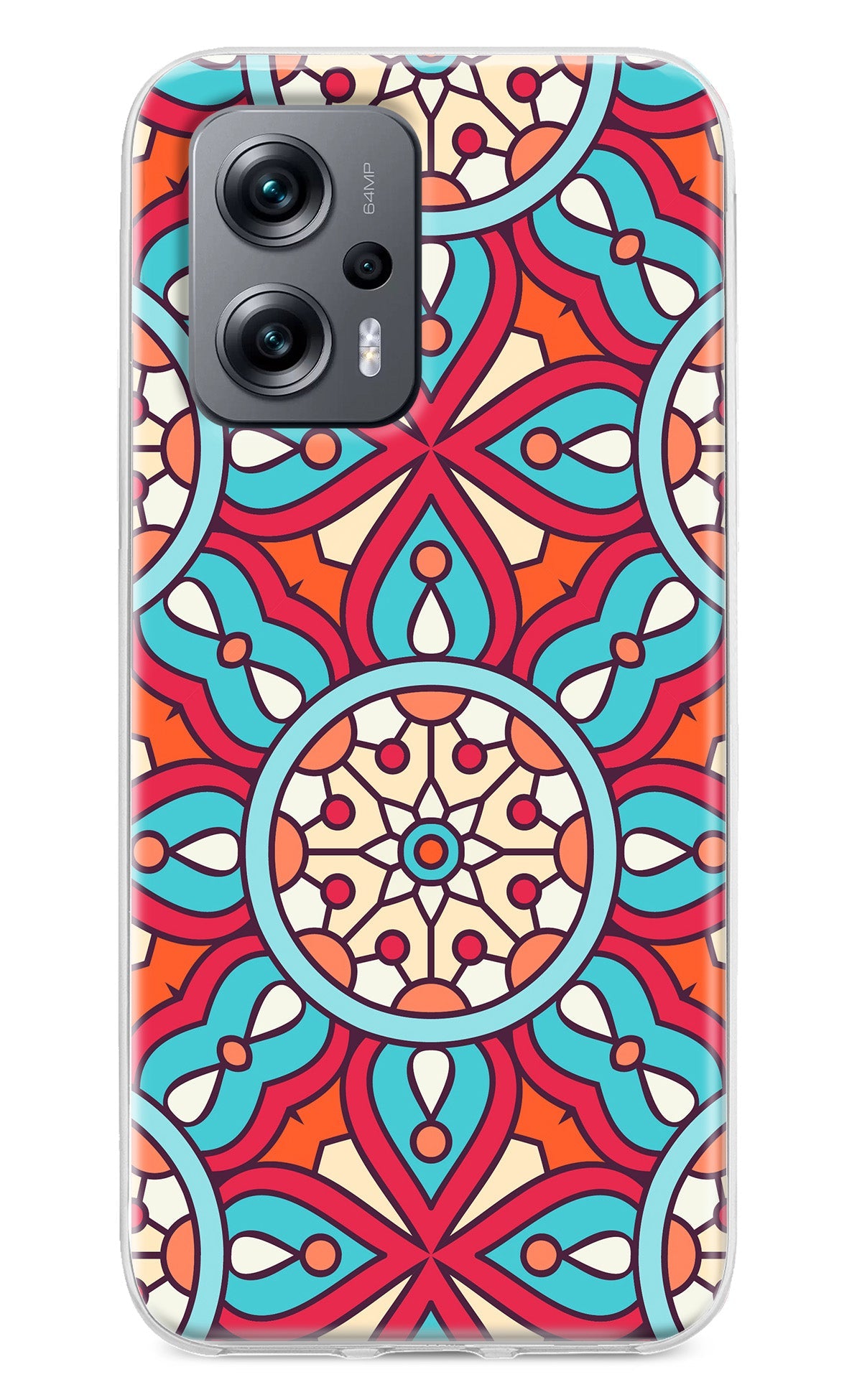 Mandala Geometric Redmi K50i Back Cover