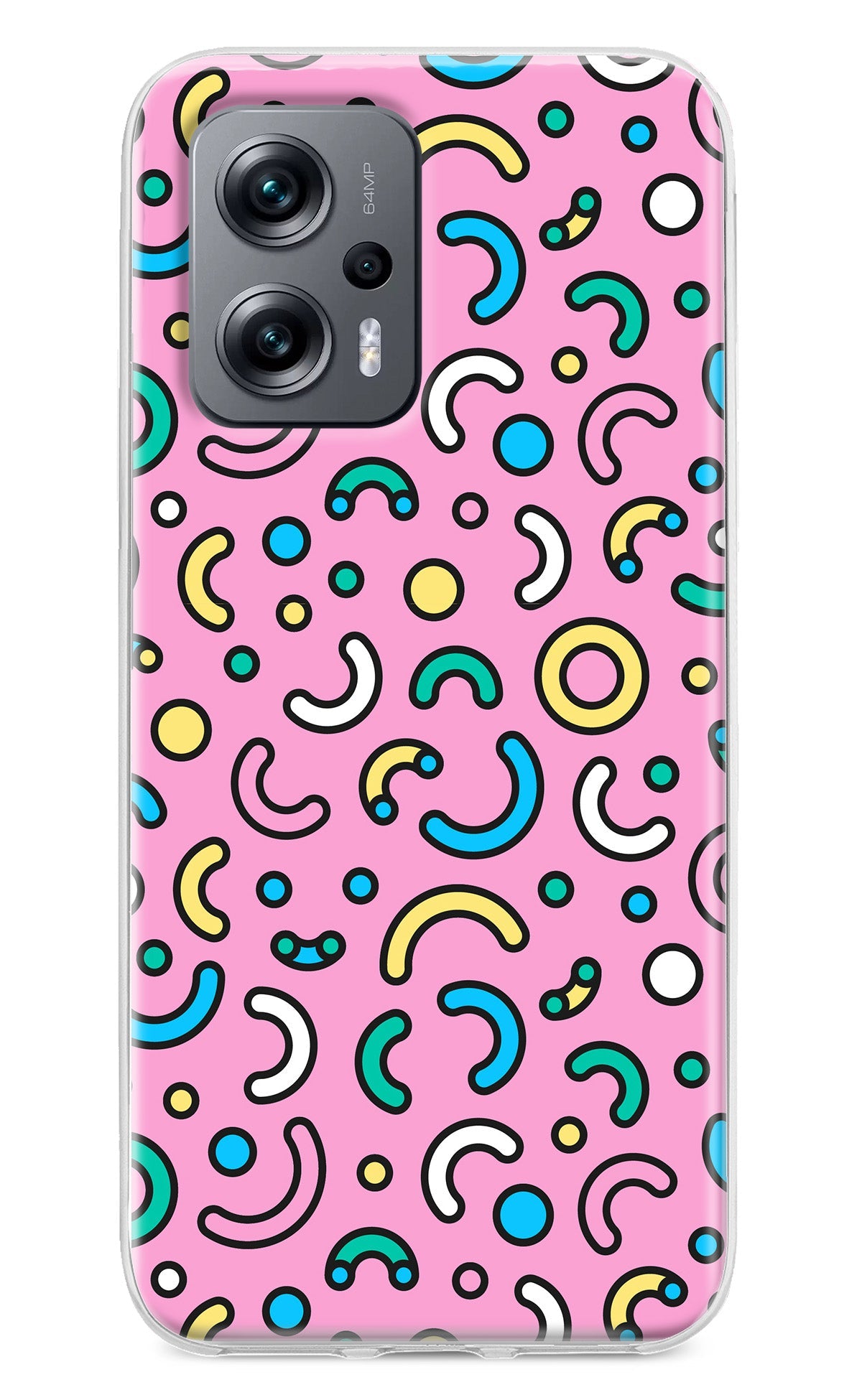 Memphis Design Redmi K50i Back Cover