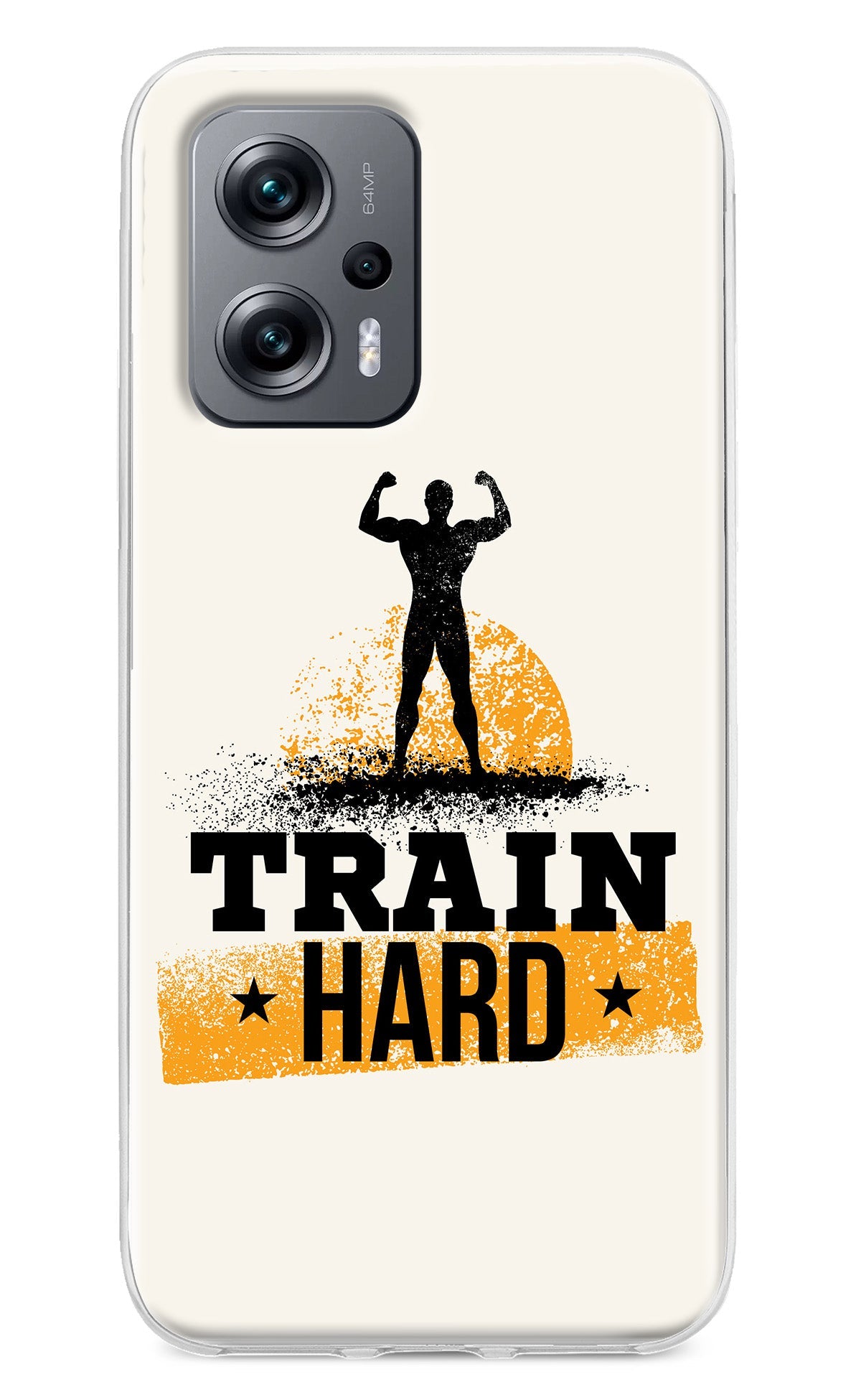 Train Hard Redmi K50i Back Cover