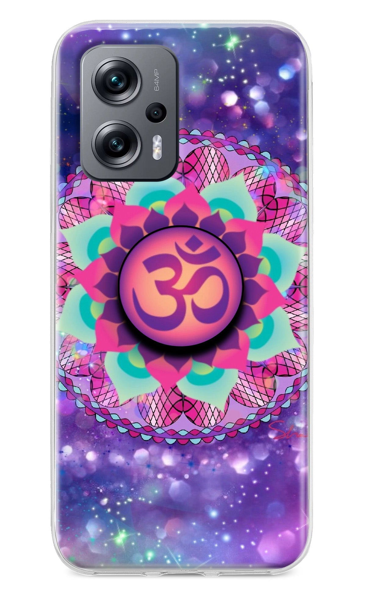 Om Purple Redmi K50i Pop Case