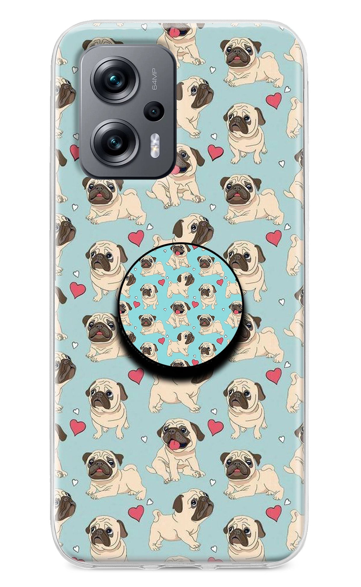 Pug Dog Redmi K50i Pop Case