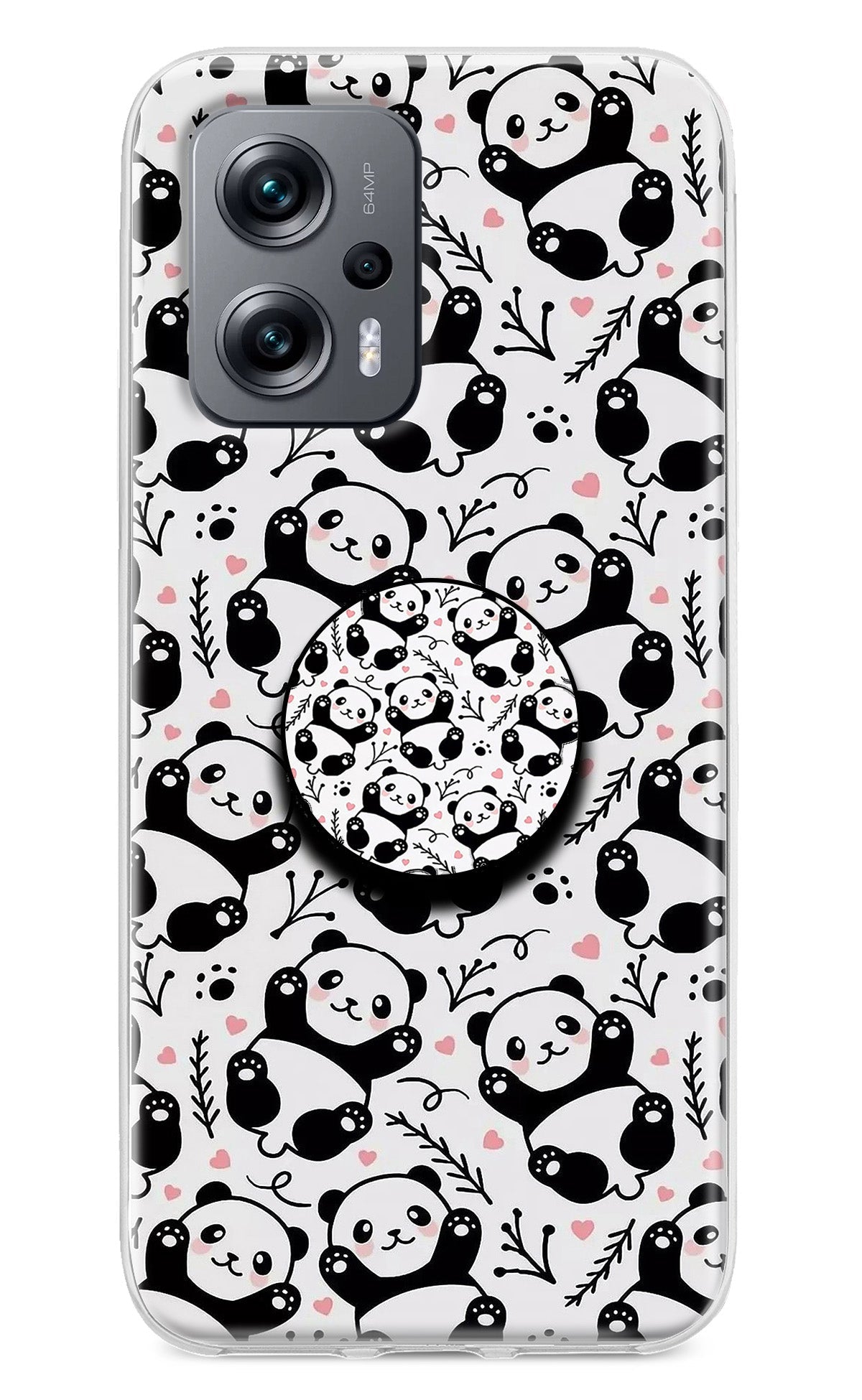 Cute Panda Redmi K50i Pop Case