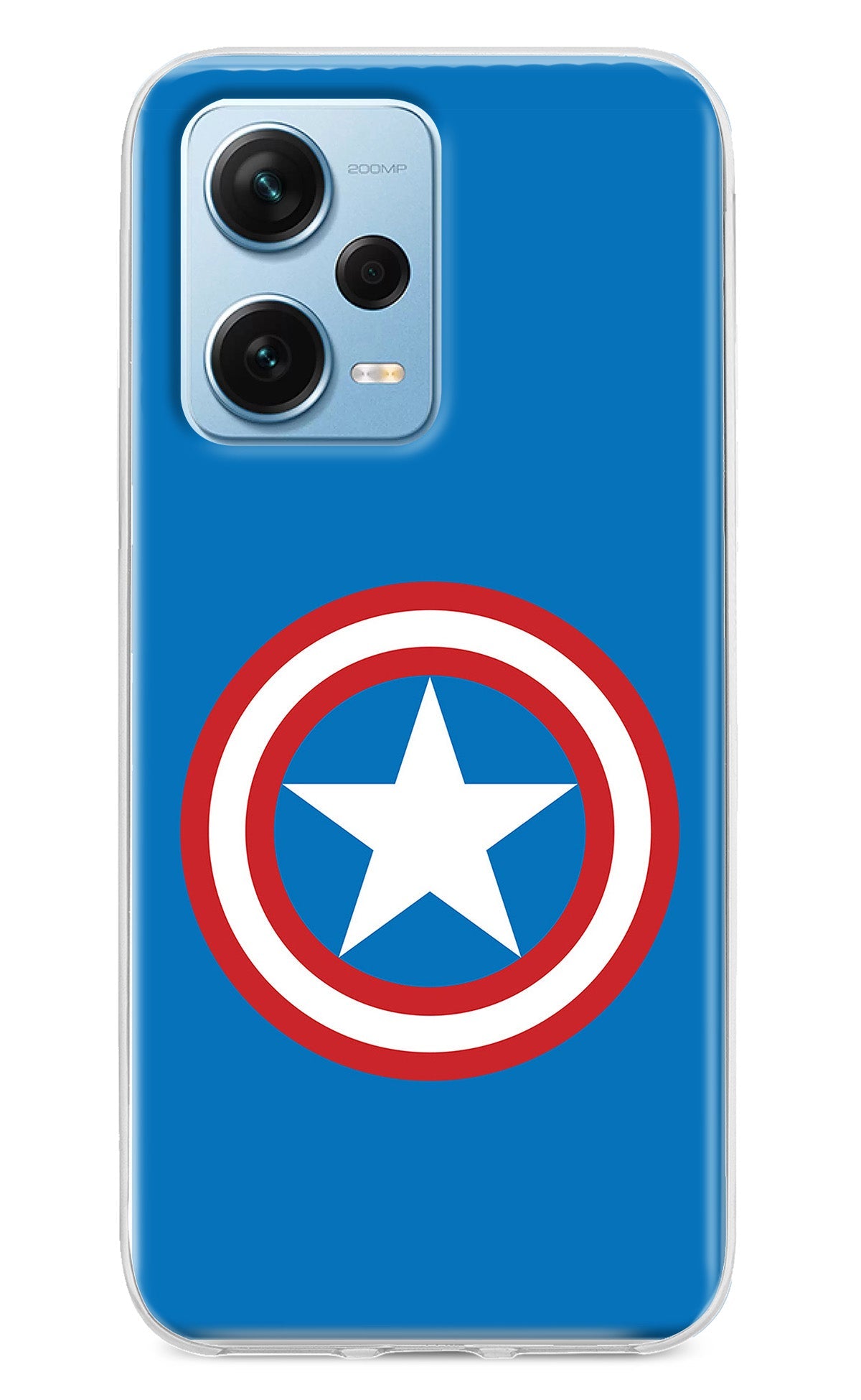 Captain America Logo Redmi Note 12 Pro+ 5G Back Cover