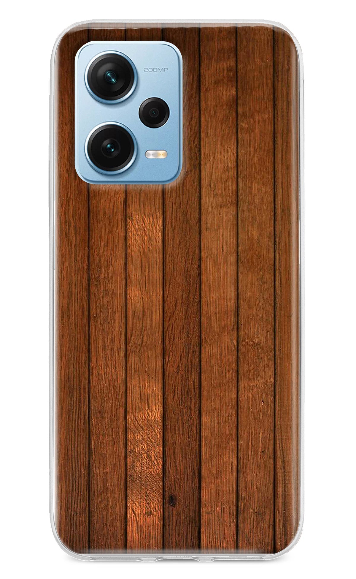 Wooden Artwork Bands Redmi Note 12 Pro+ 5G Back Cover