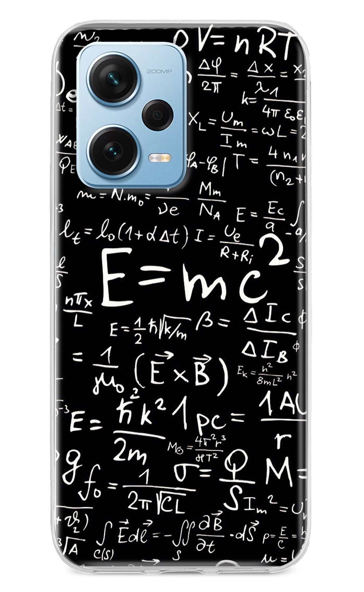 Physics Formula Redmi Note 12 Pro+ 5G Back Cover