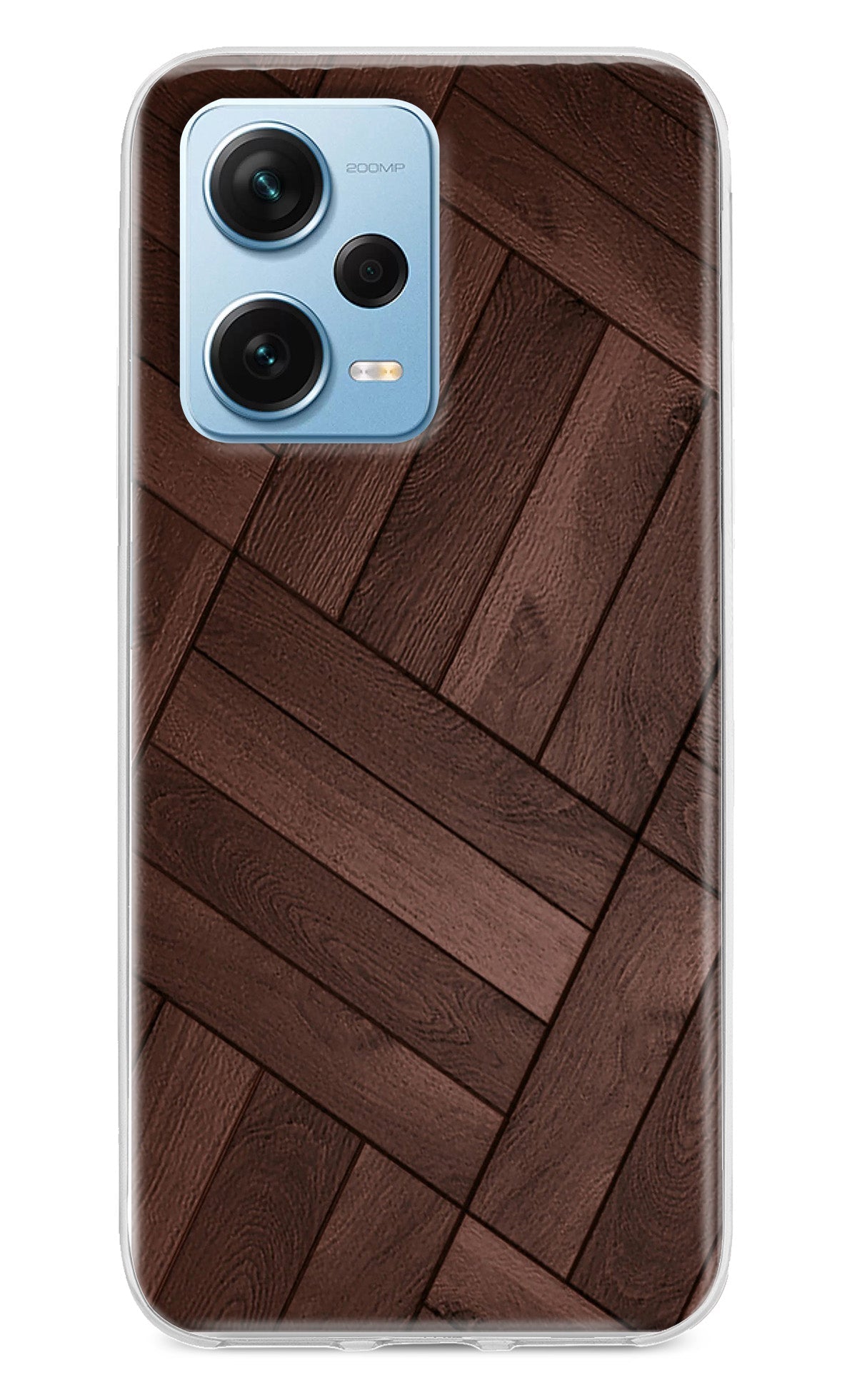 Wooden Texture Design Redmi Note 12 Pro+ 5G Back Cover