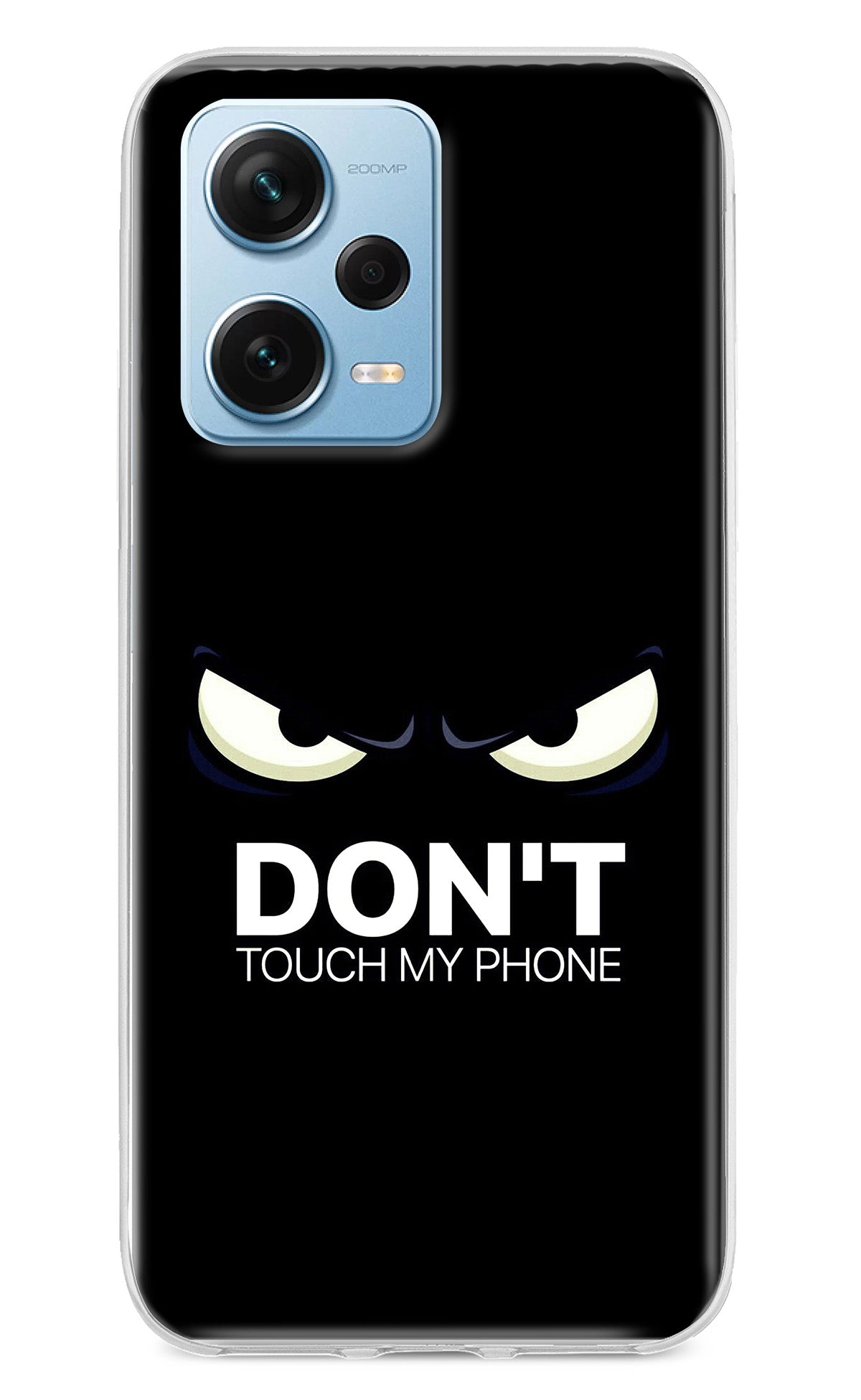 Don'T Touch My Phone Redmi Note 12 Pro+ 5G Back Cover