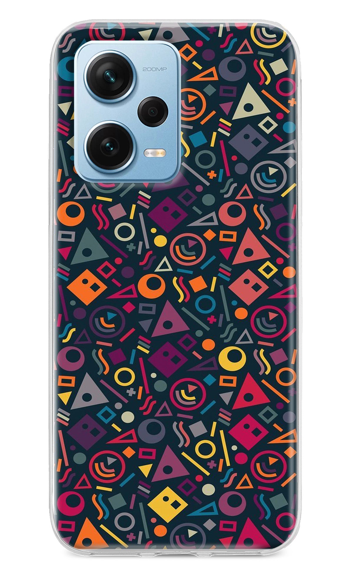 Geometric Abstract Redmi Note 12 Pro+ 5G Back Cover