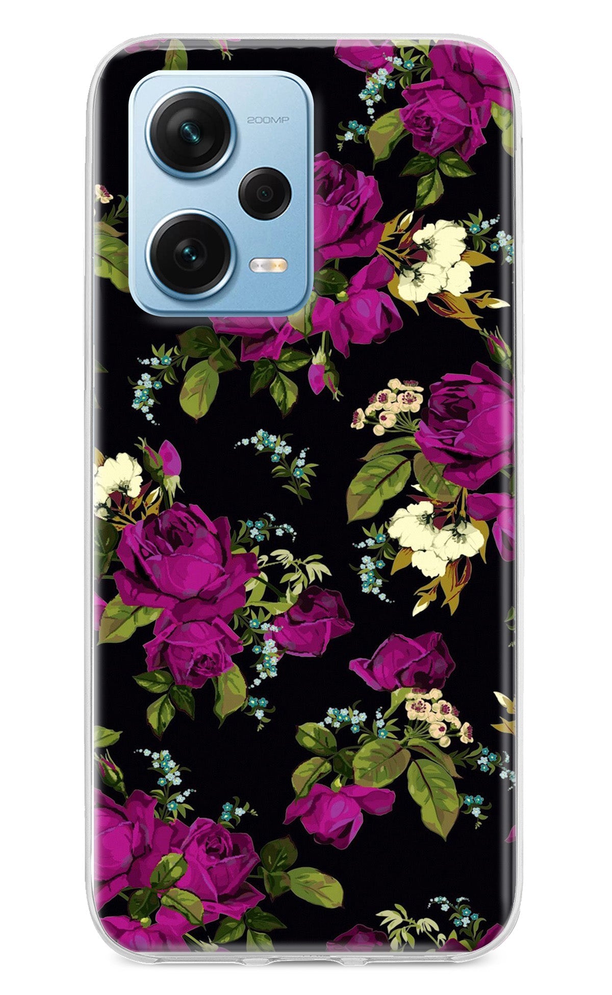 Flowers Redmi Note 12 Pro+ 5G Back Cover