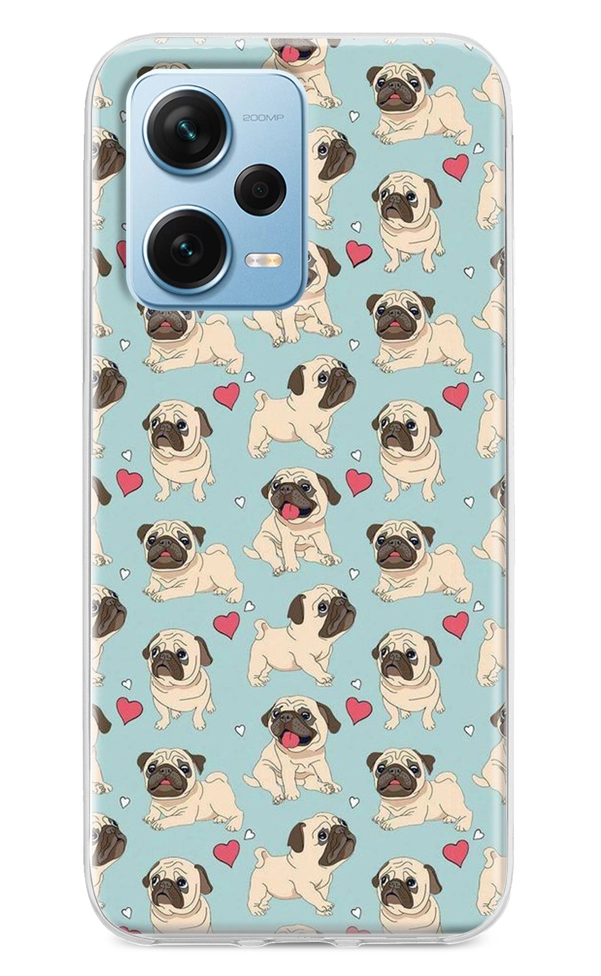 Pug Dog Redmi Note 12 Pro+ 5G Back Cover