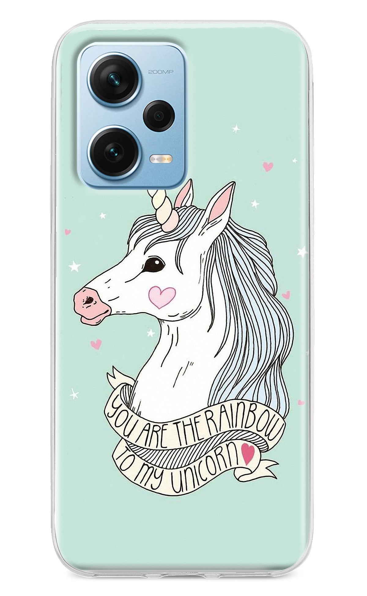 Unicorn Wallpaper Redmi Note 12 Pro+ 5G Back Cover