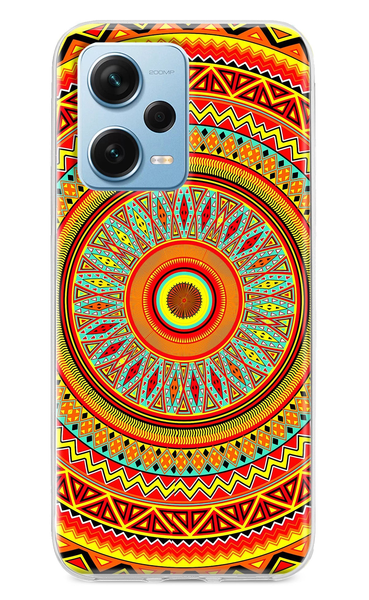 Mandala Pattern Redmi Note 12 Pro+ 5G Back Cover