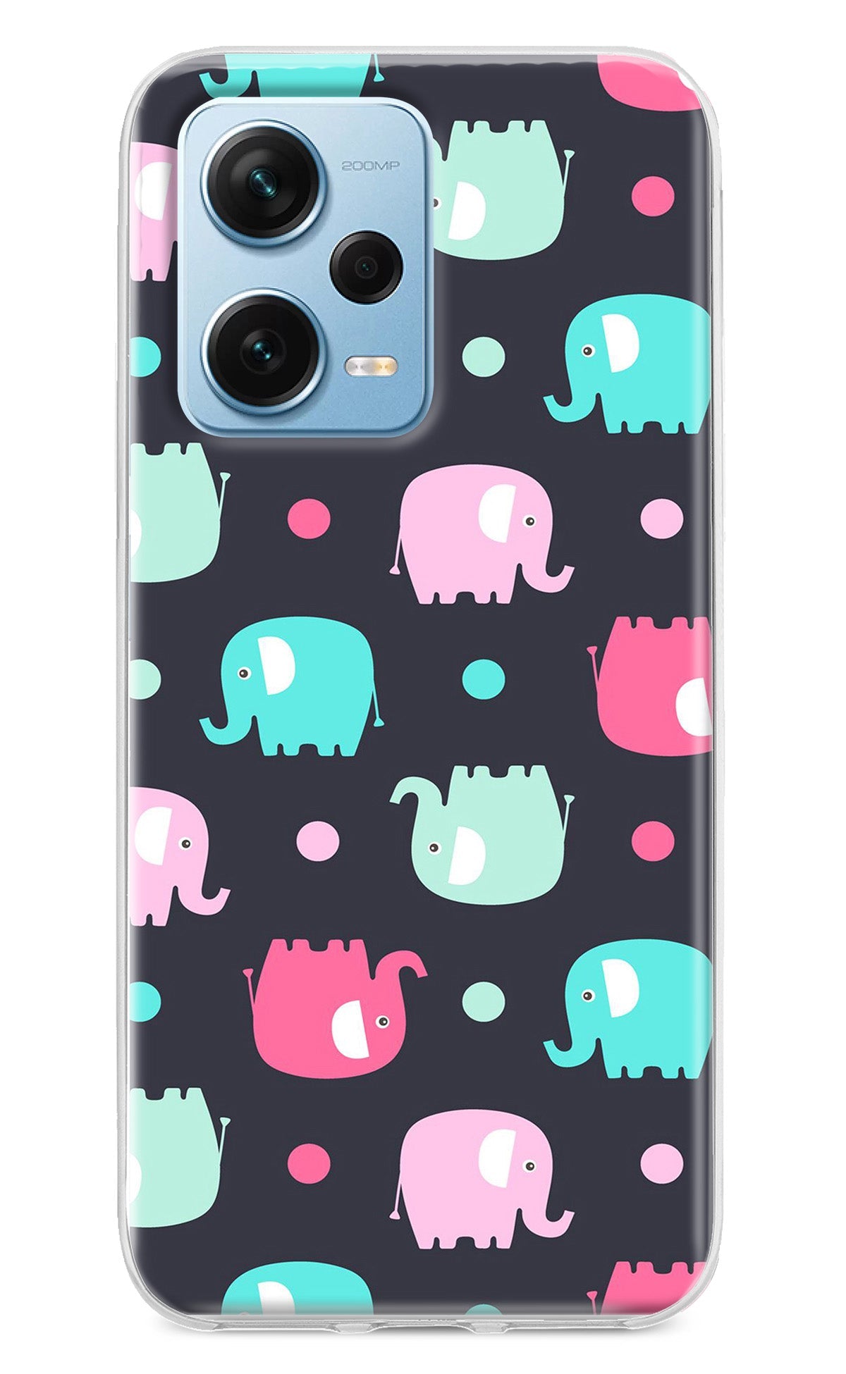 Elephants Redmi Note 12 Pro+ 5G Back Cover