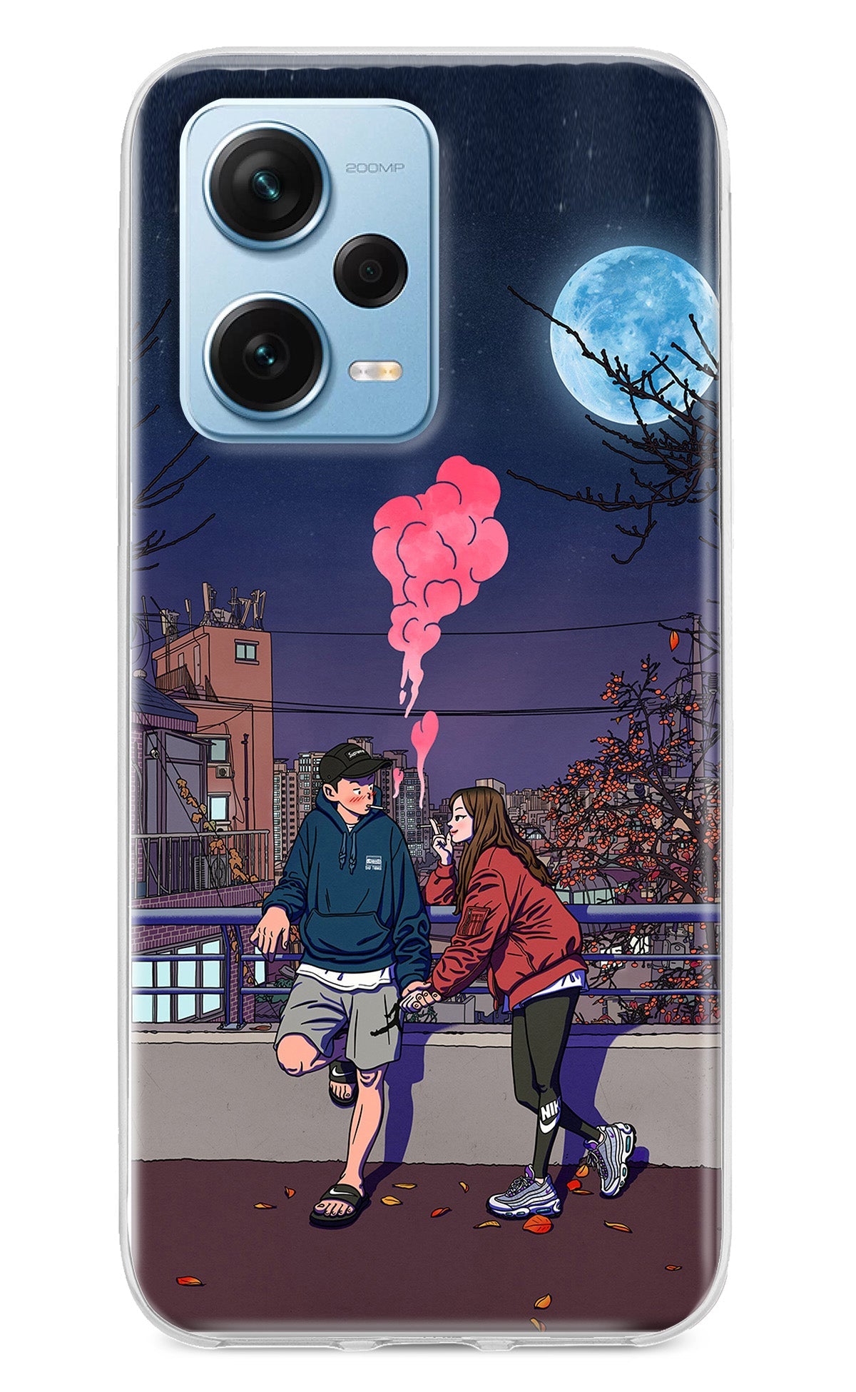 Chilling Couple Redmi Note 12 Pro+ 5G Back Cover