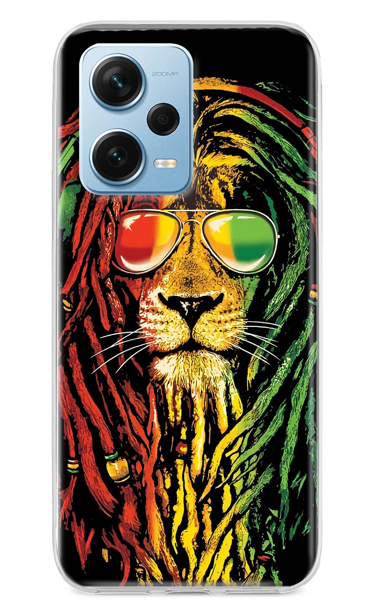 Rasta Lion Redmi Note 12 Pro+ 5G Back Cover