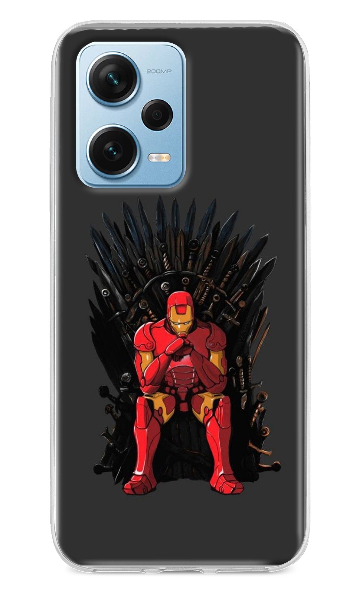 Ironman Throne Redmi Note 12 Pro+ 5G Back Cover