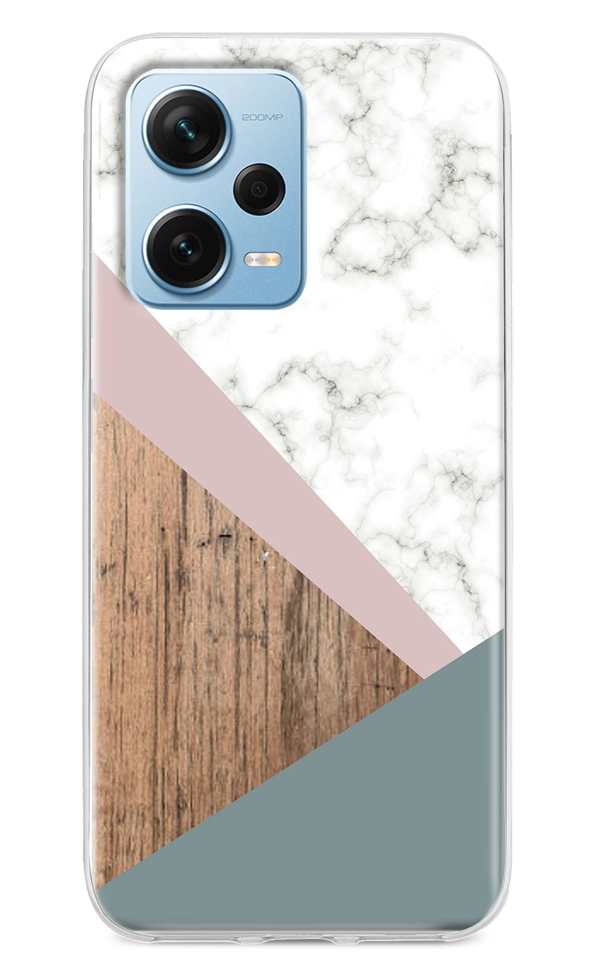 Marble wood Abstract Redmi Note 12 Pro+ 5G Back Cover