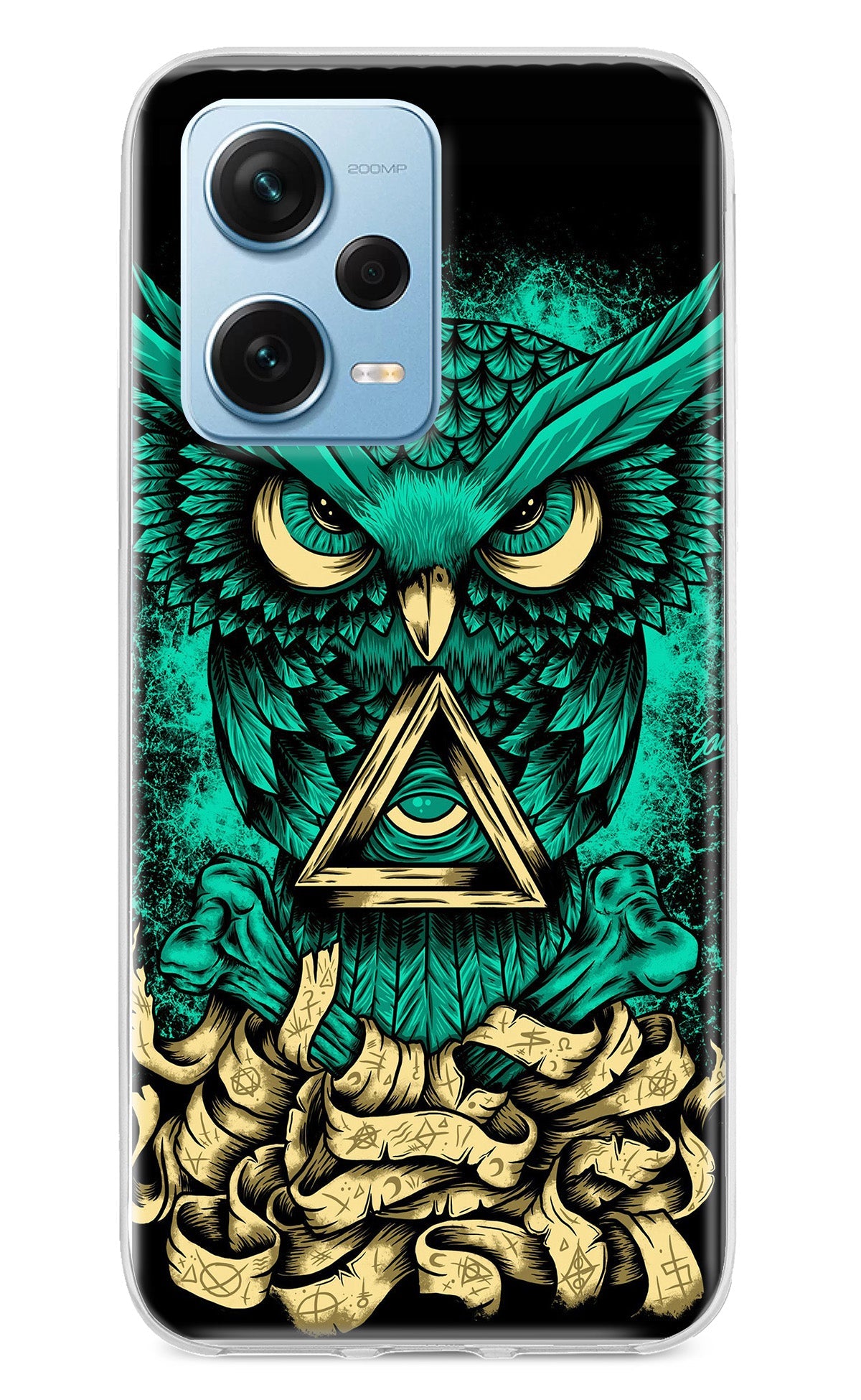 Green Owl Redmi Note 12 Pro+ 5G Back Cover