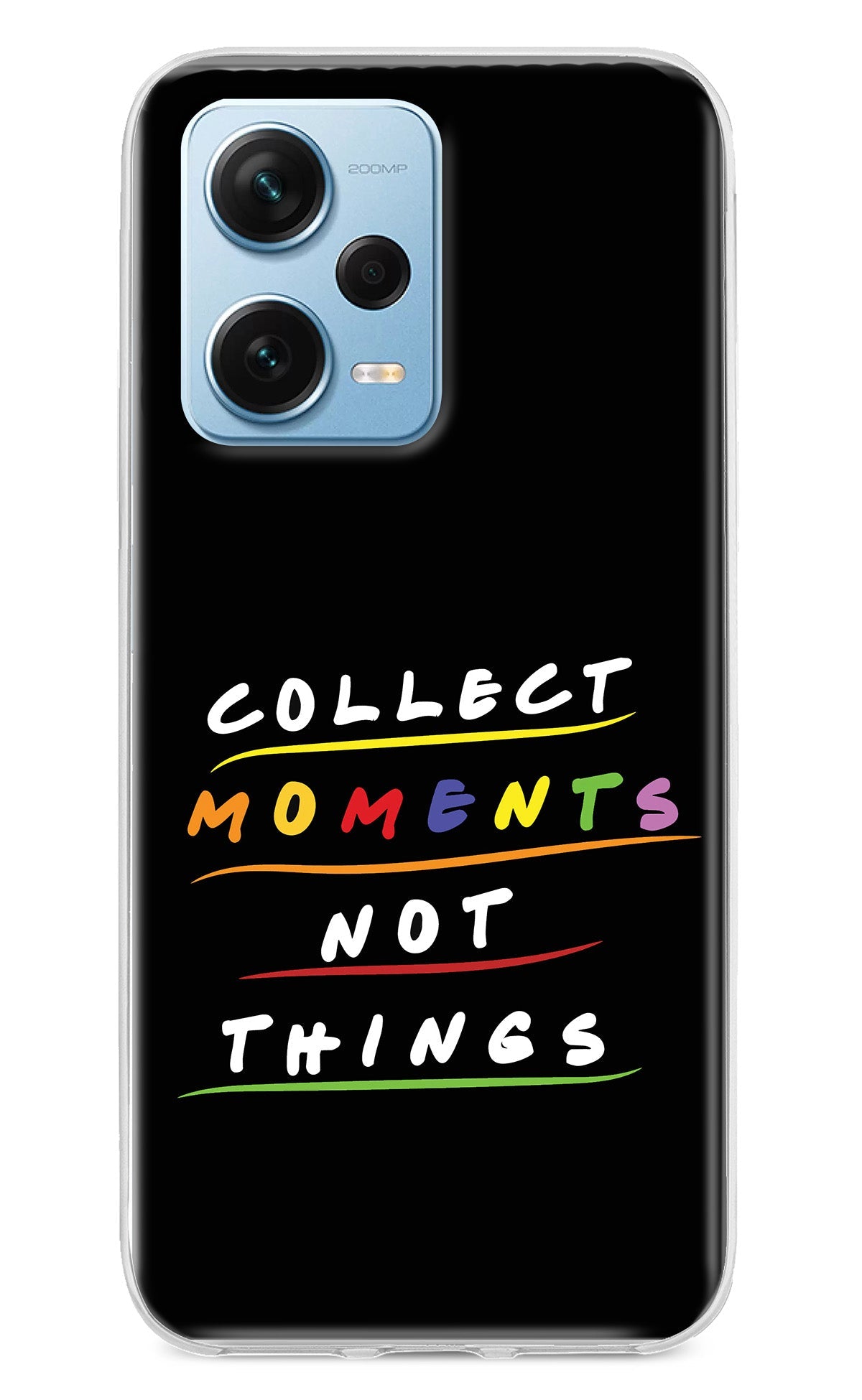 Collect Moments Not Things Redmi Note 12 Pro+ 5G Back Cover