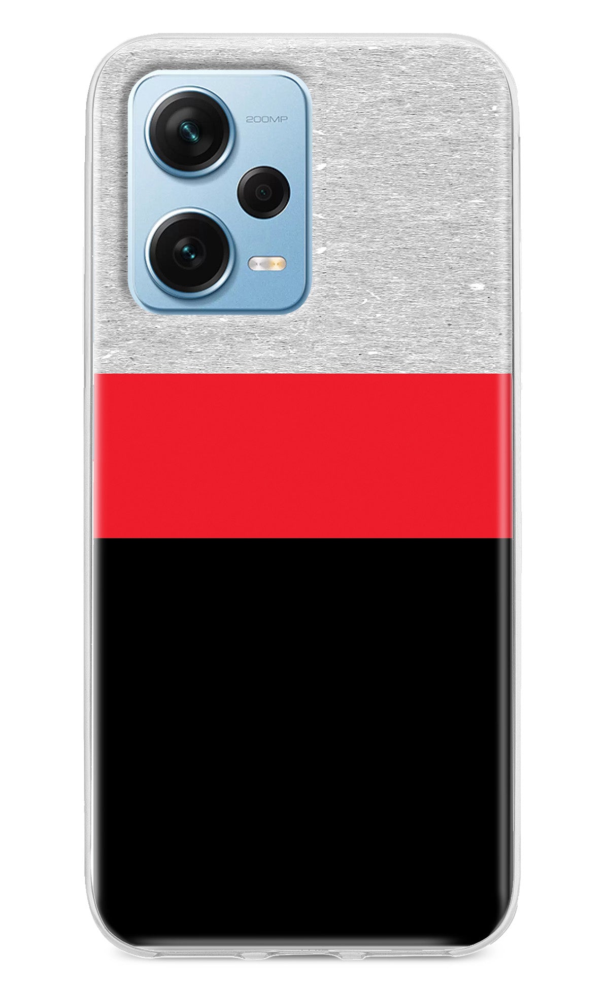 Tri Color Pattern Redmi Note 12 Pro+ 5G Back Cover