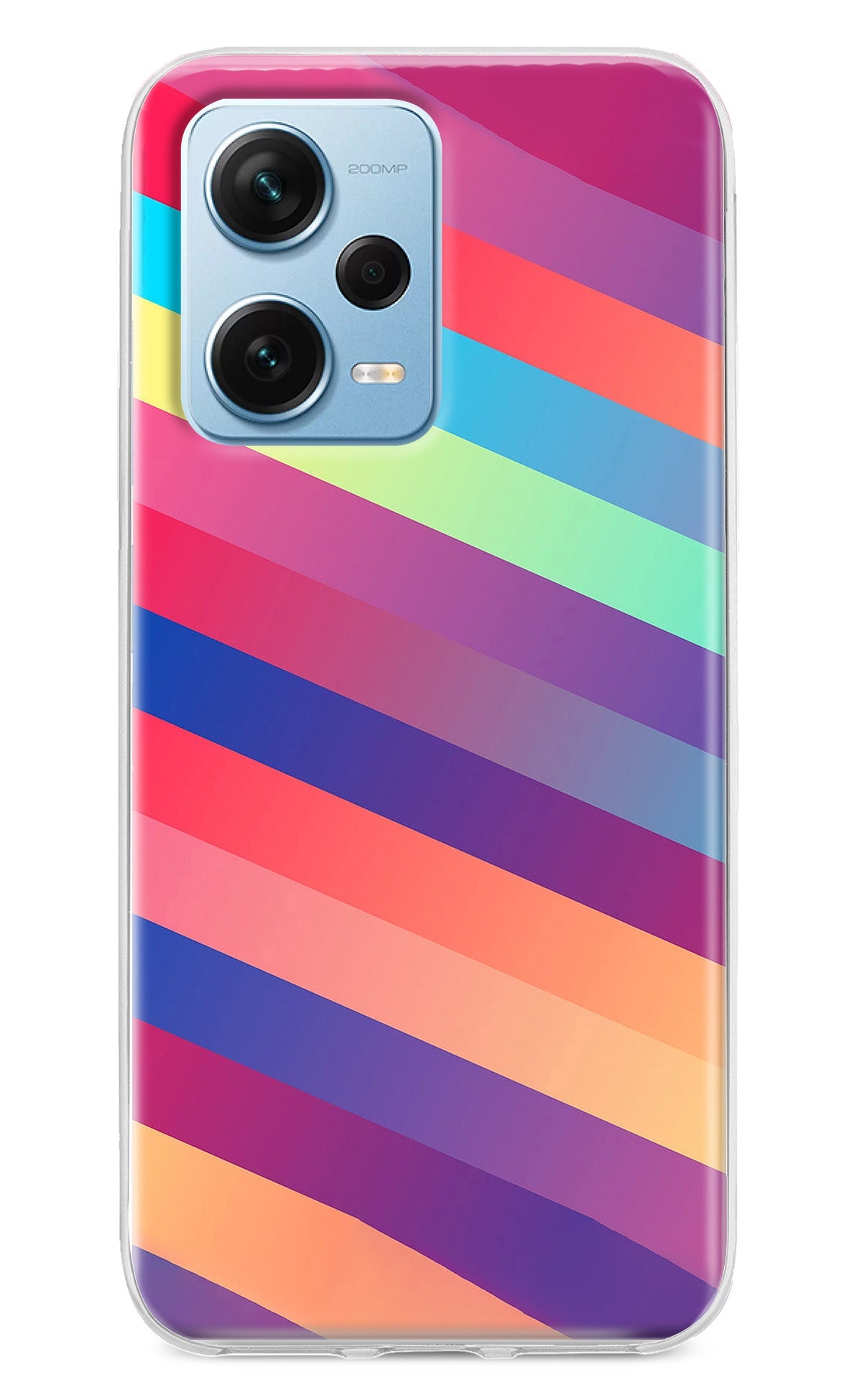 Stripes color Redmi Note 12 Pro+ 5G Back Cover